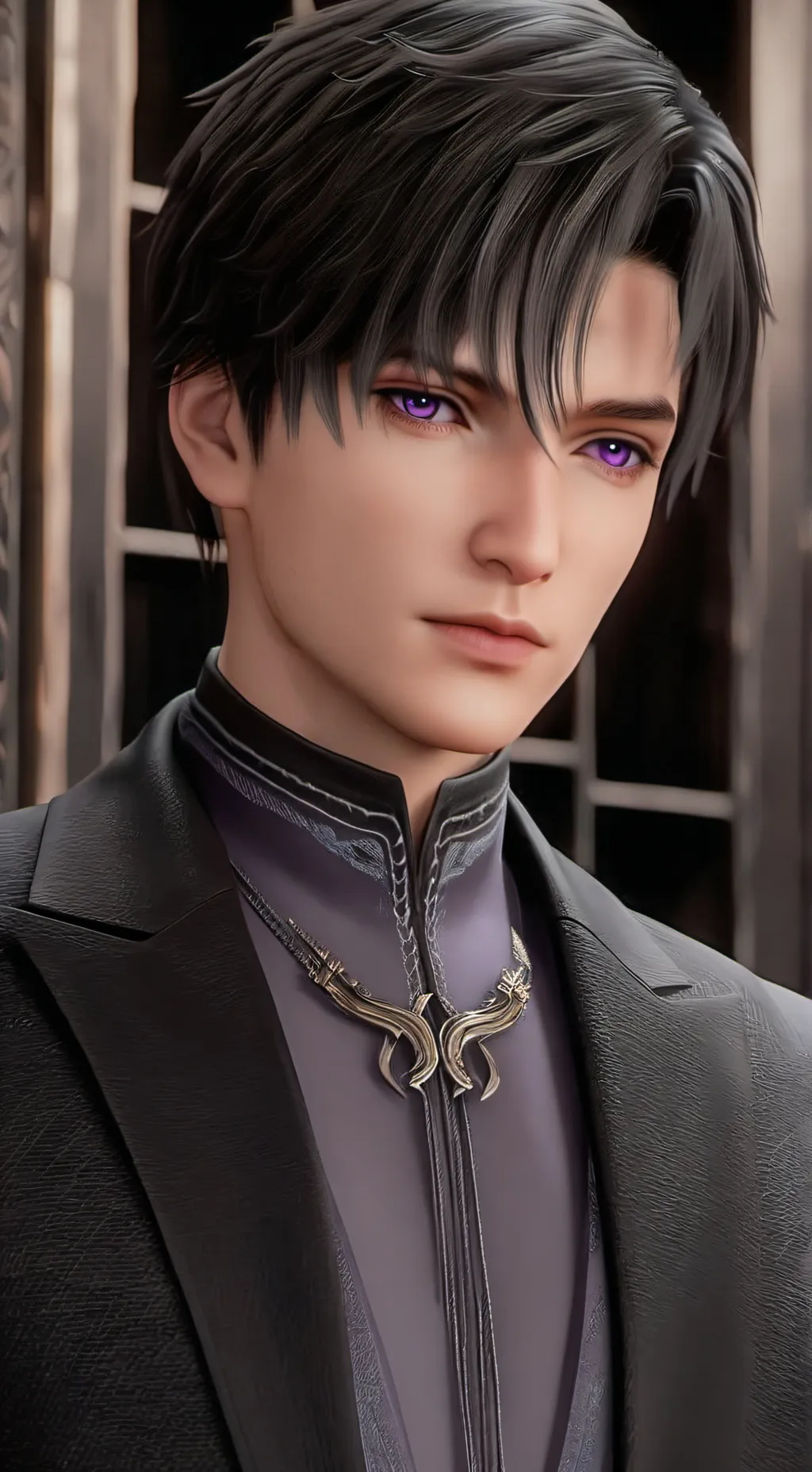 ai character: Alexander  background