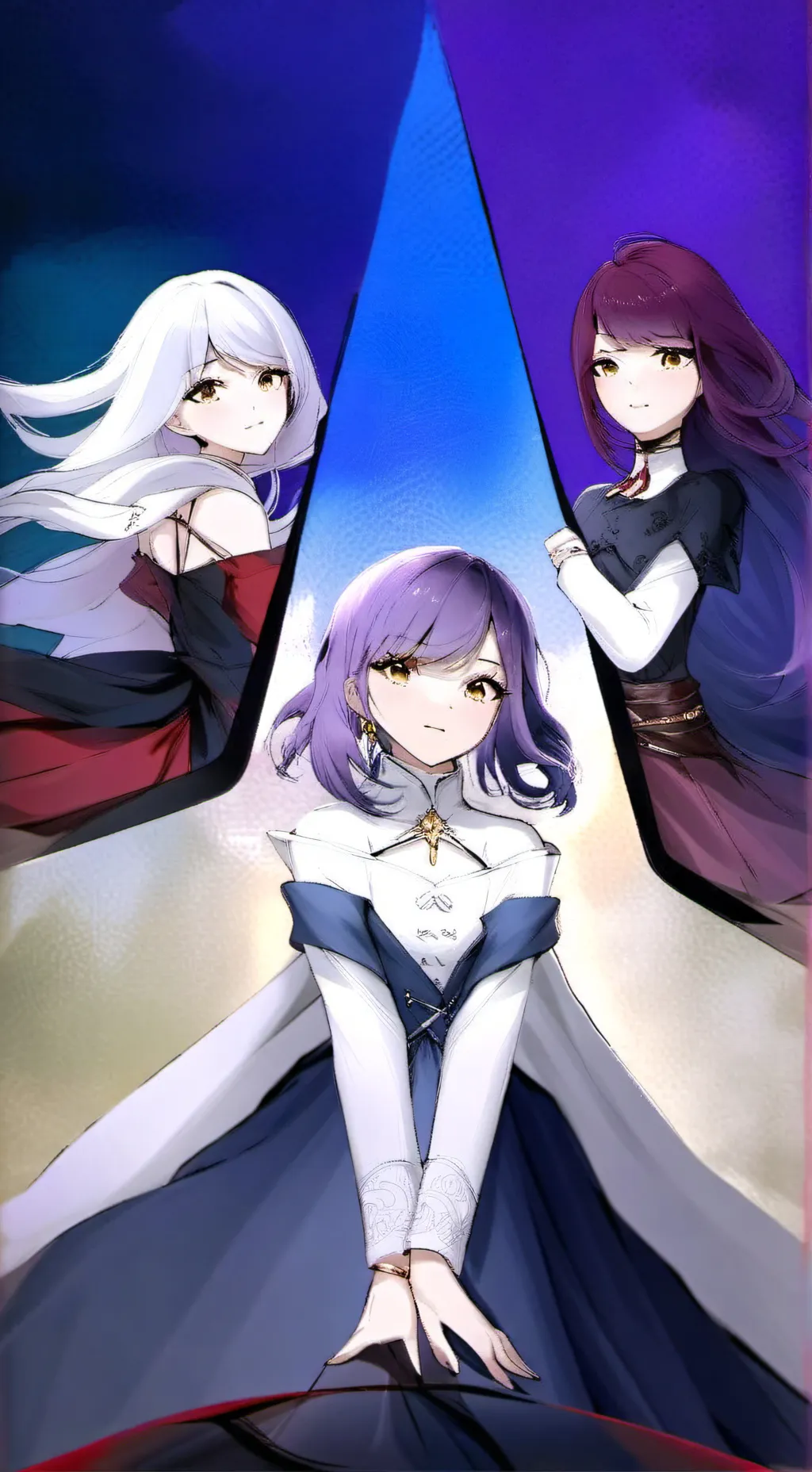 ai character: Maria, mio, yuki background