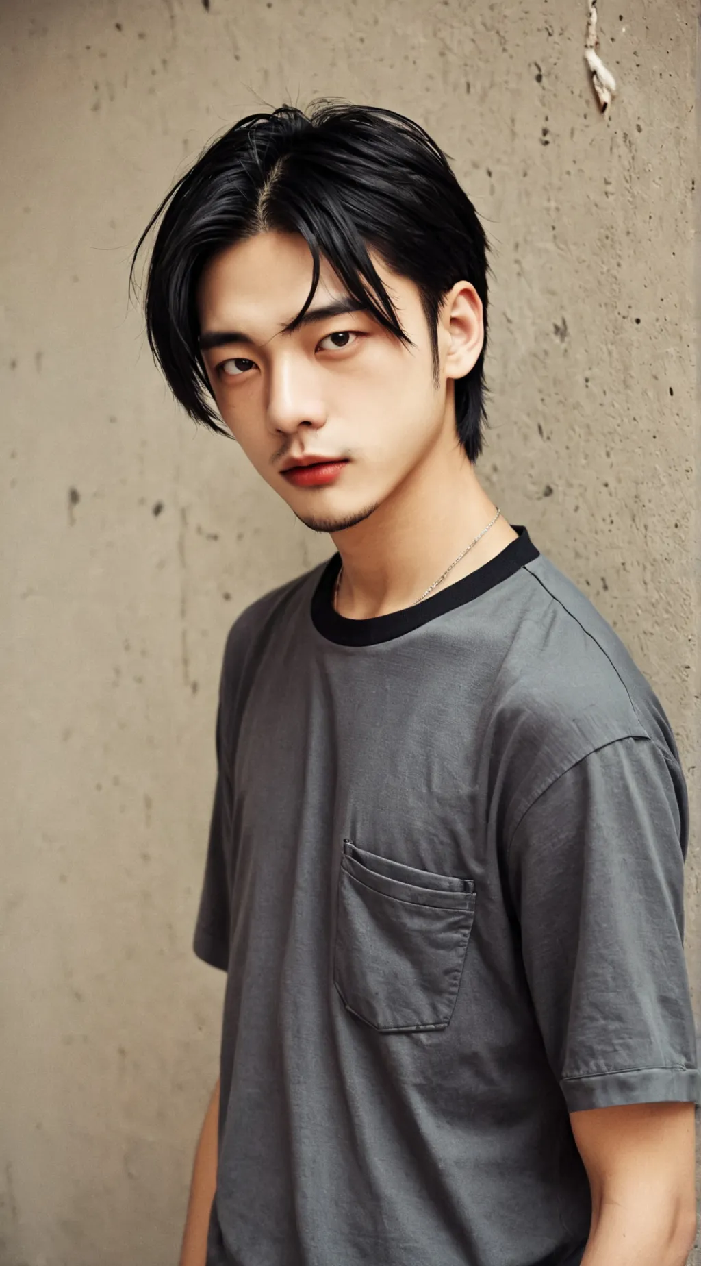 ai character: Hyunjin  background