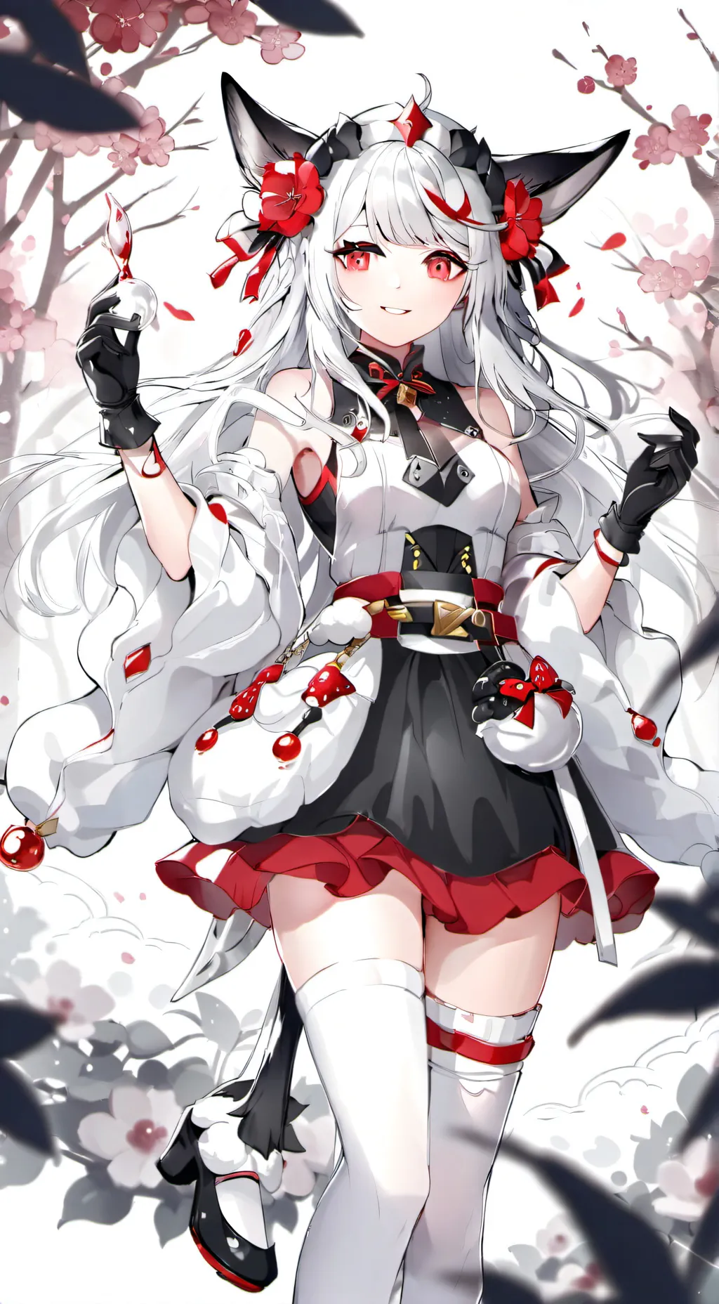 ai character: 🤍monica Sánchez❤️ background