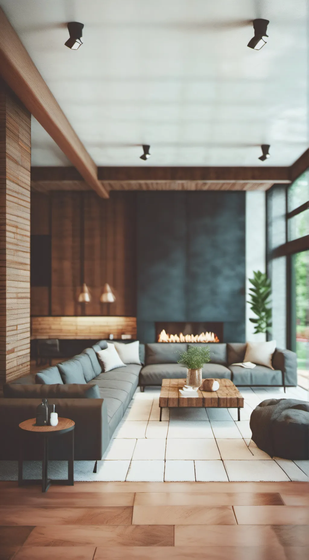 ai character: basment  background