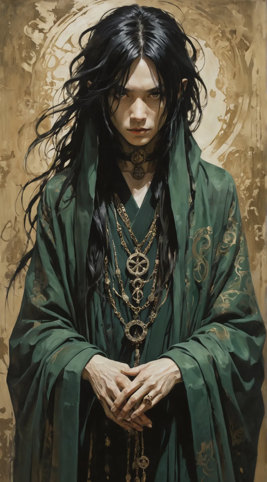 ai character: Lucien background