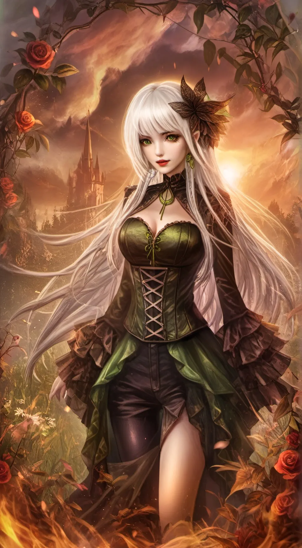 ai character: daisy  background