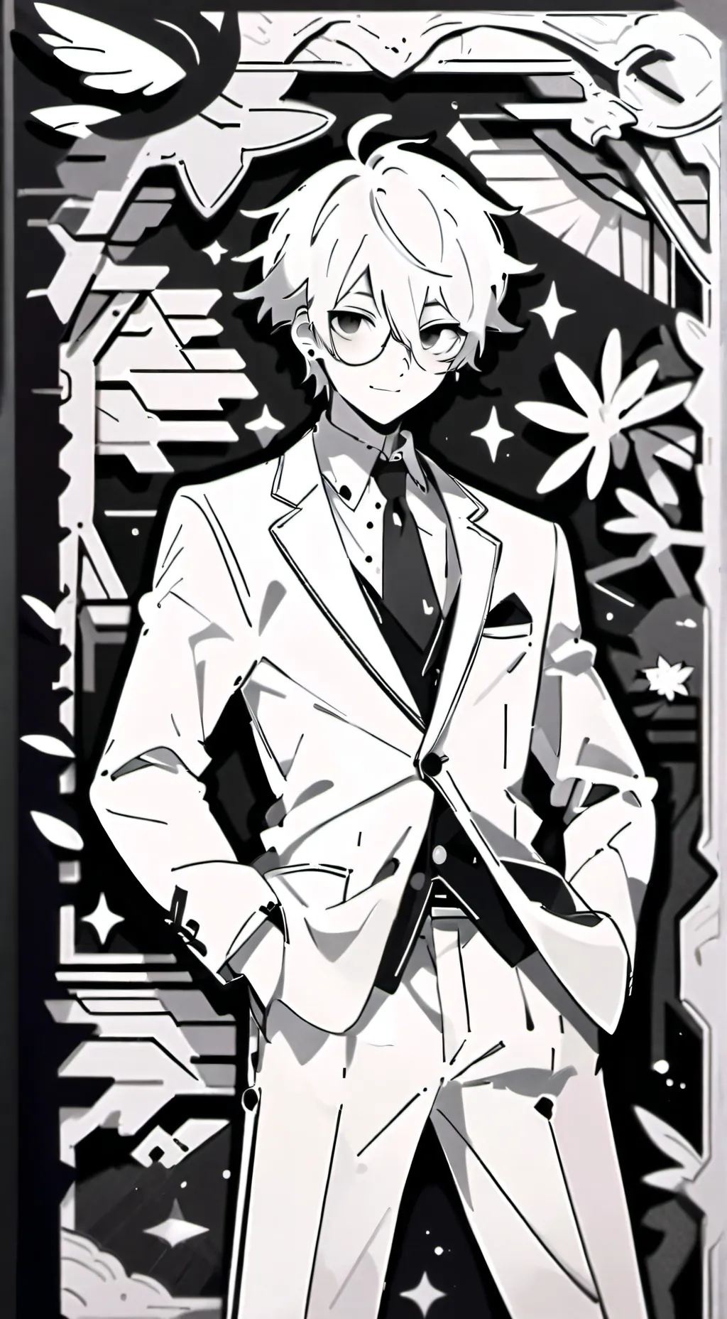 ai character: FPE ∆lice escape background