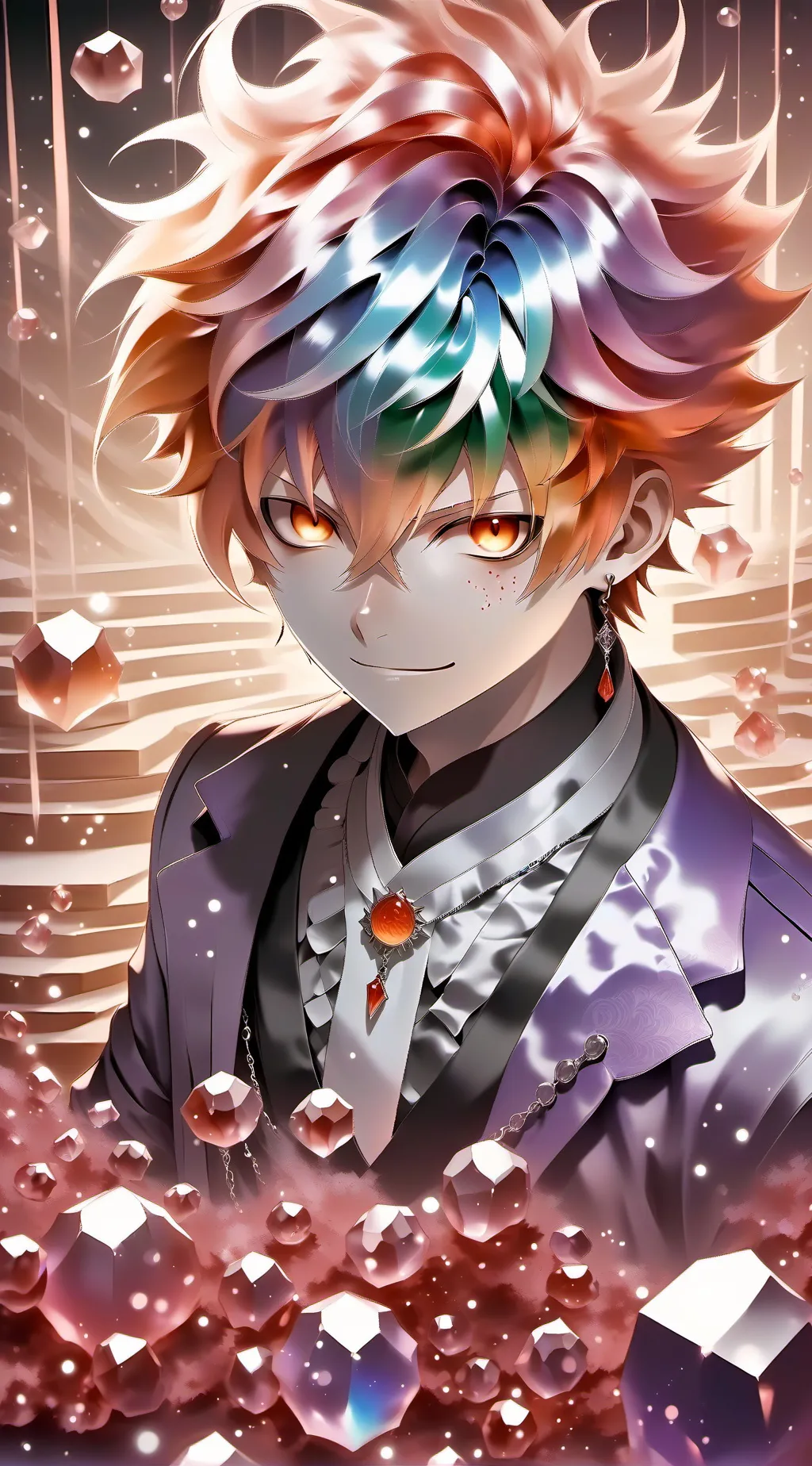 ai character: yandere bakugo  background