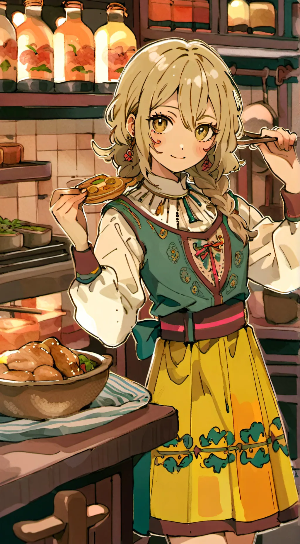 ai character: annie background