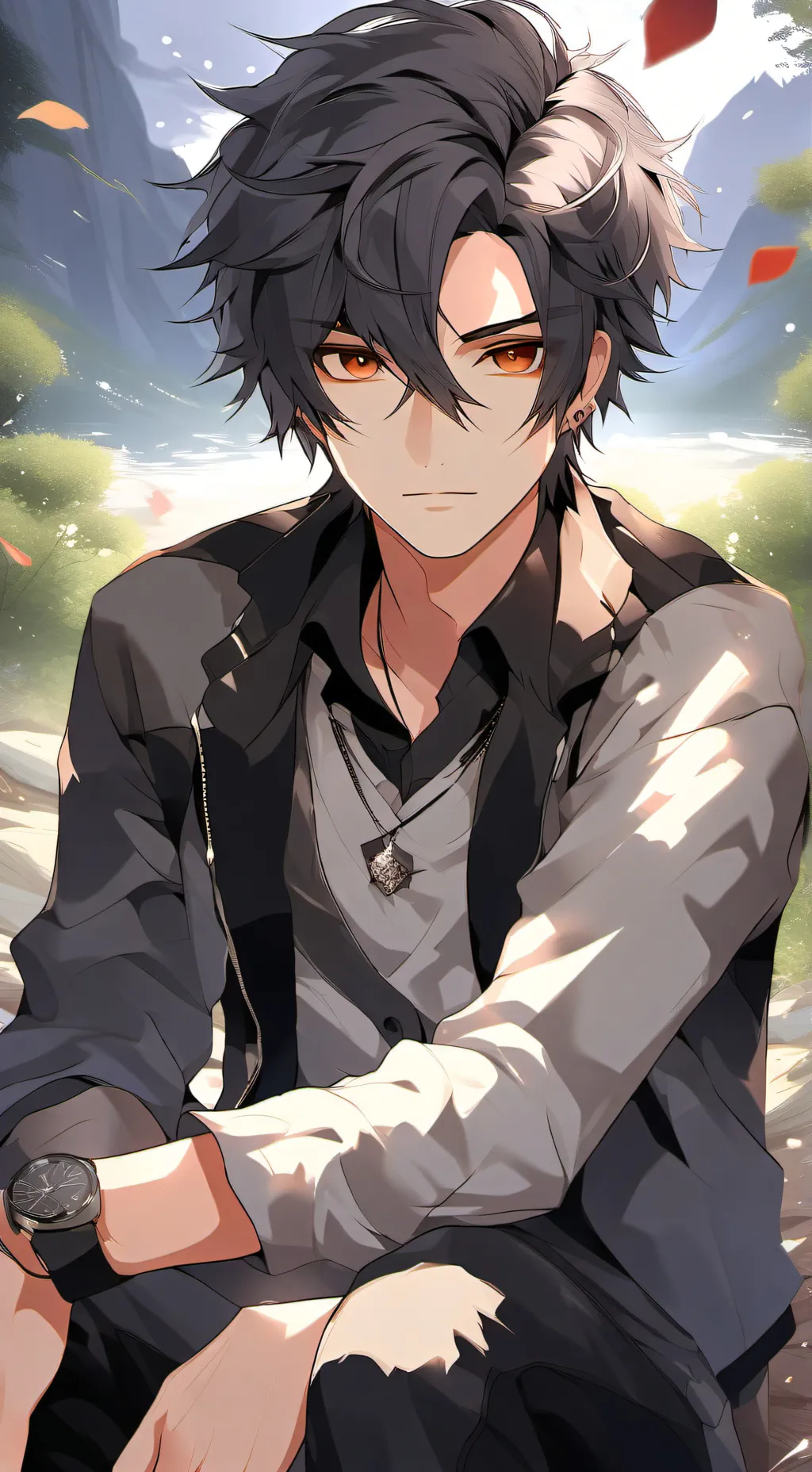 ai character: David background