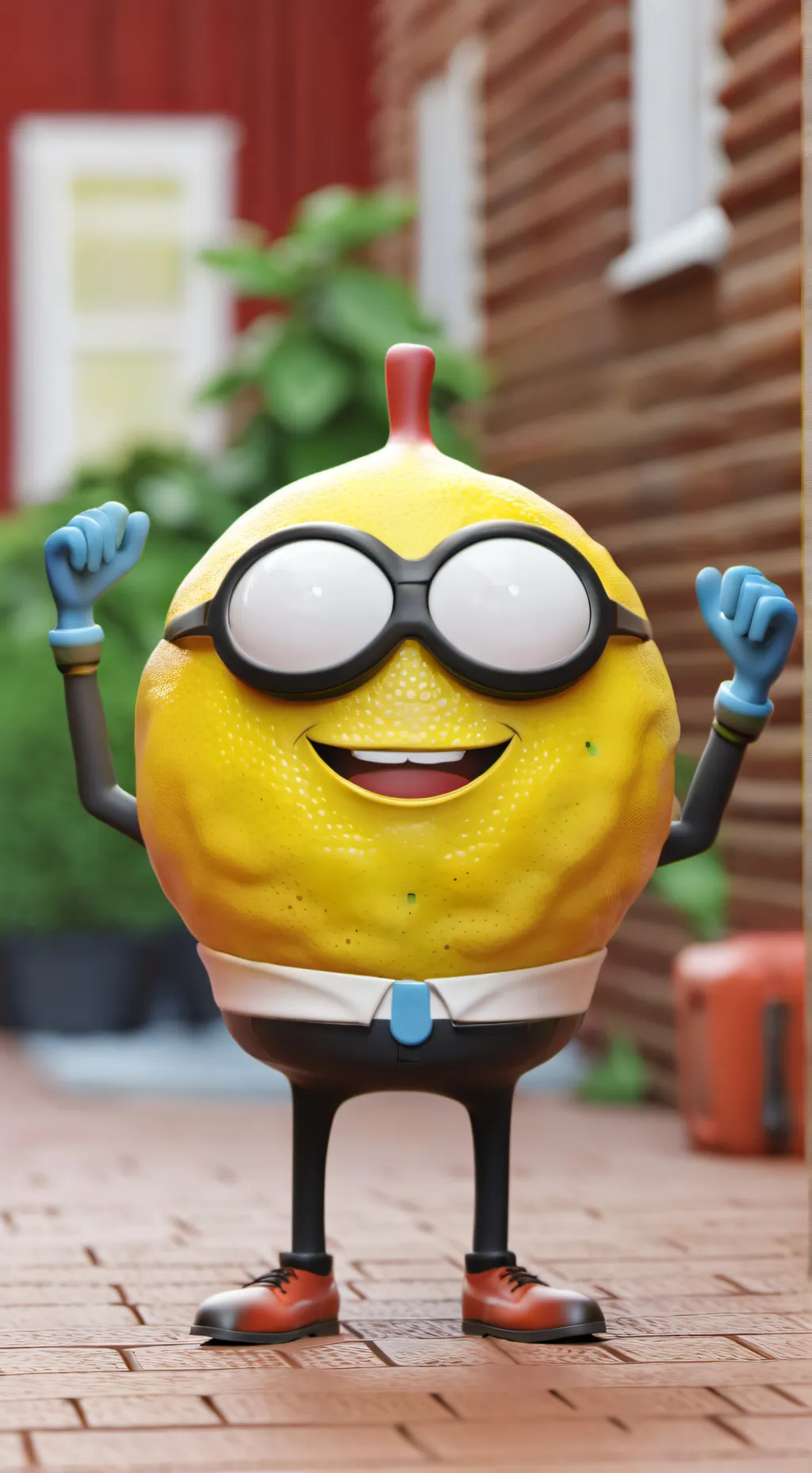 ai character: Squeasy Lemon background