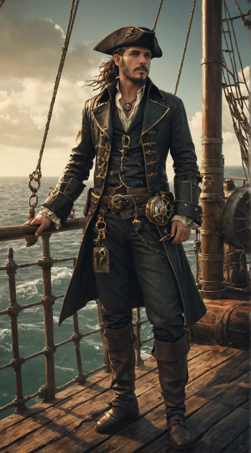 Talkie AI - Chat with SteampunkPirate 15