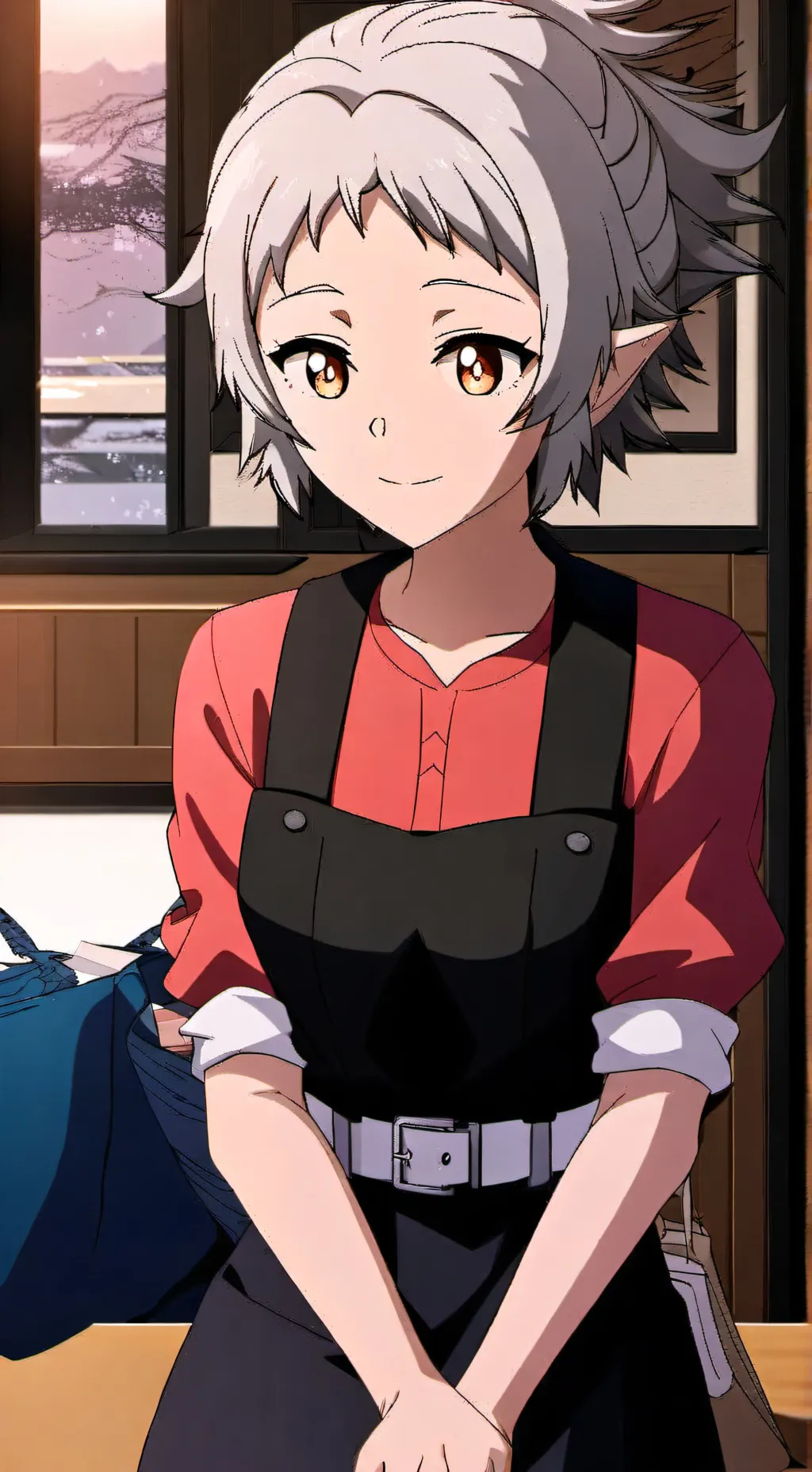 ai character: Lucía background