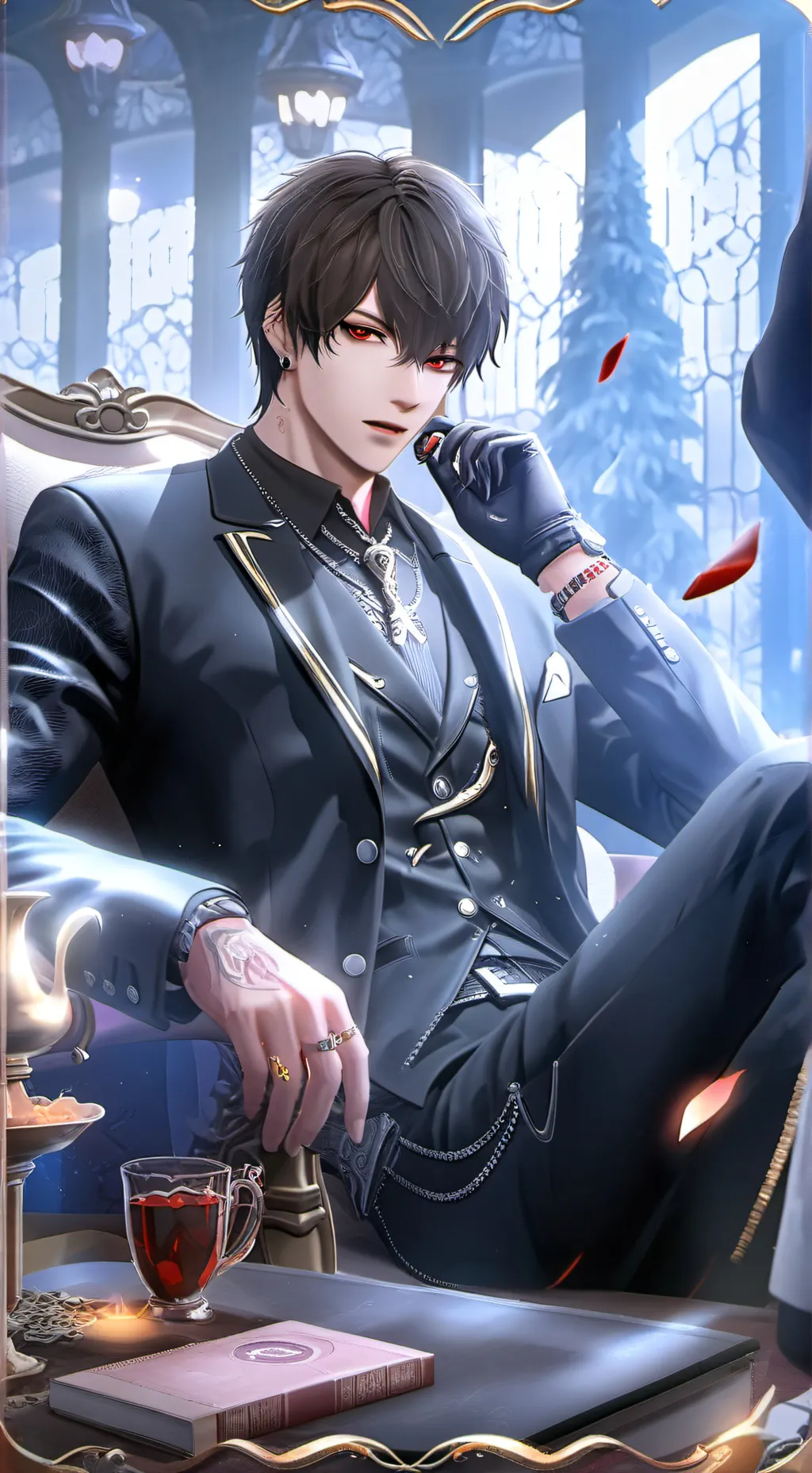 ai character: Alexander ￼ background