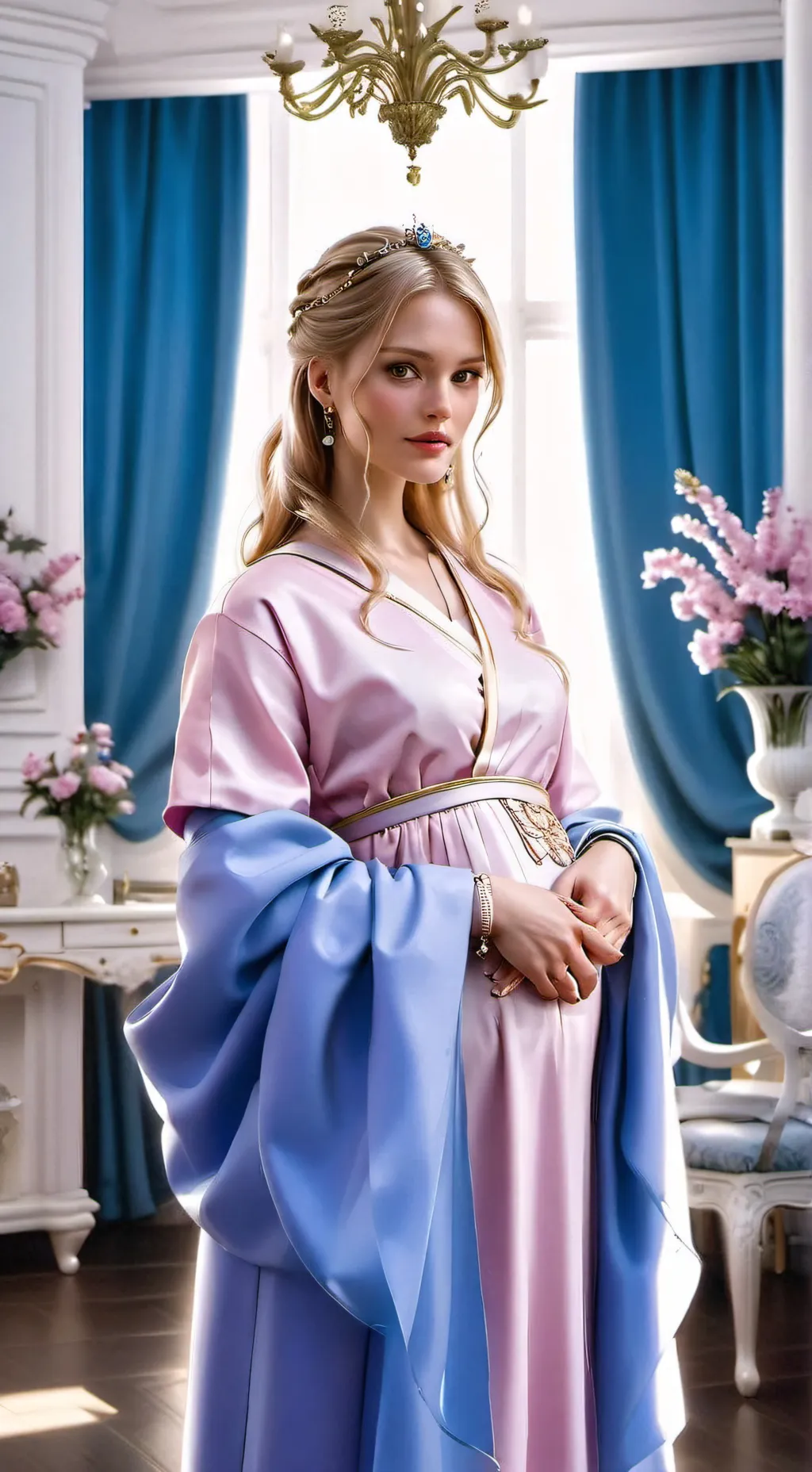 ai character: Lily background