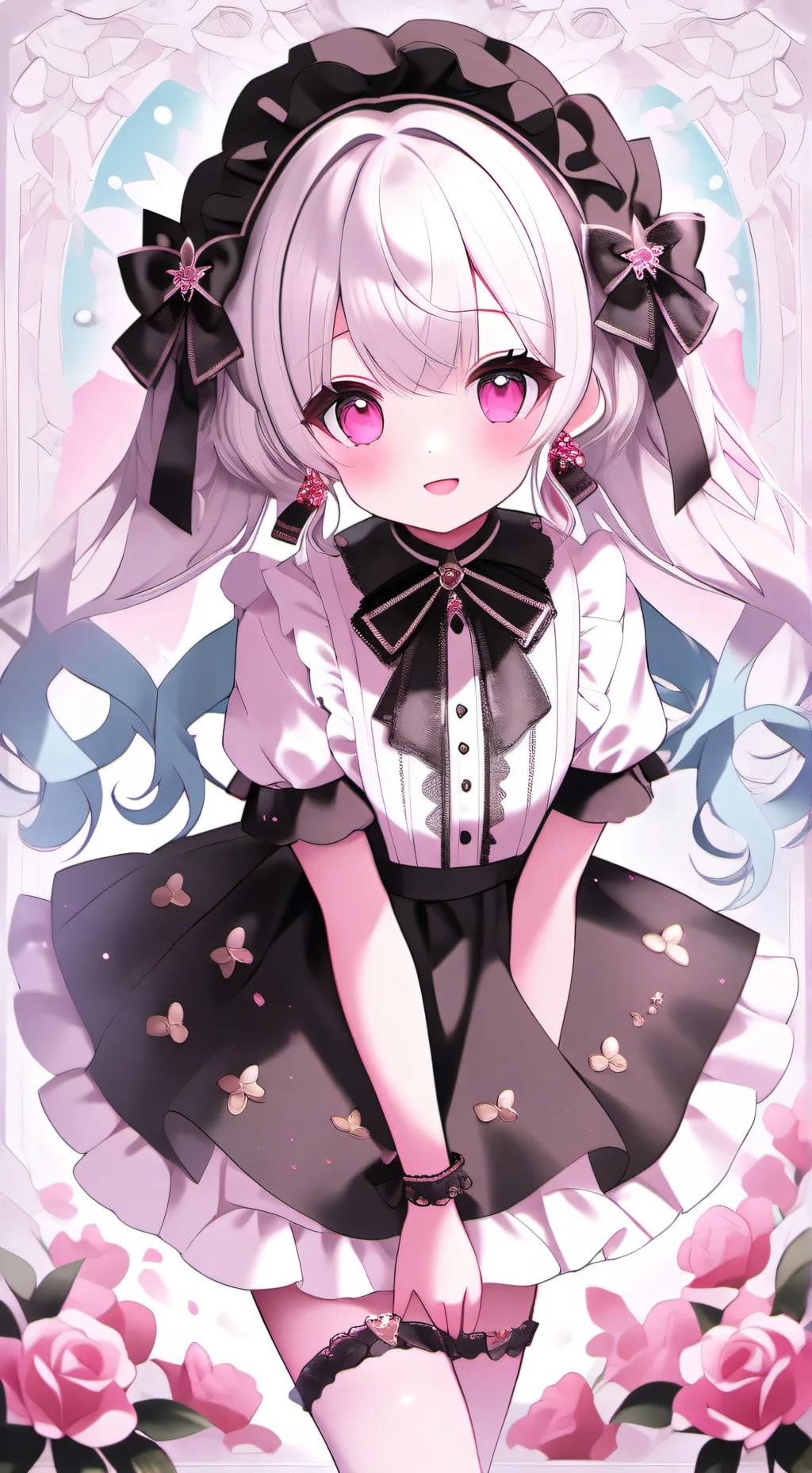 ai character: Katie  background