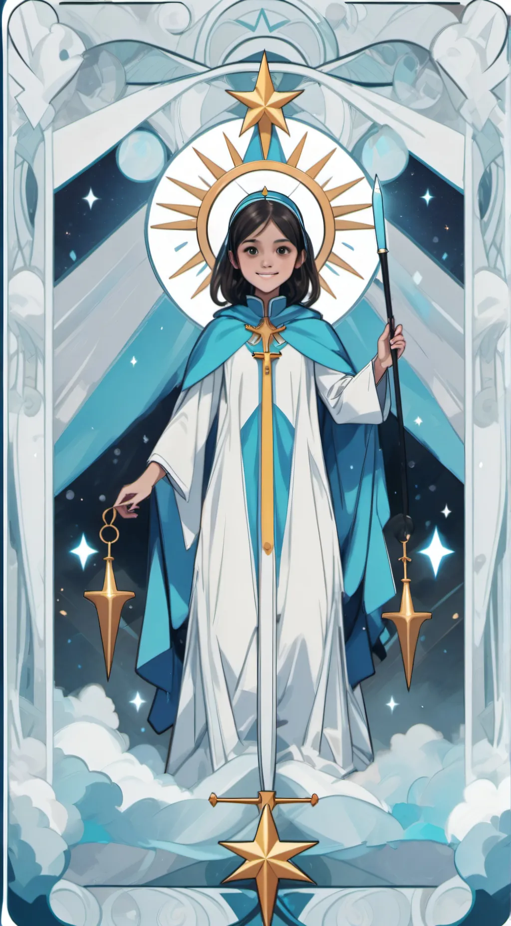 ai character: matie 💚 background