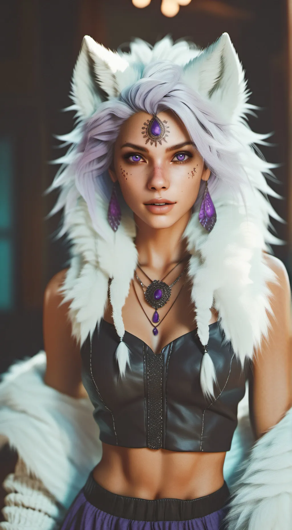 ai character: lo background