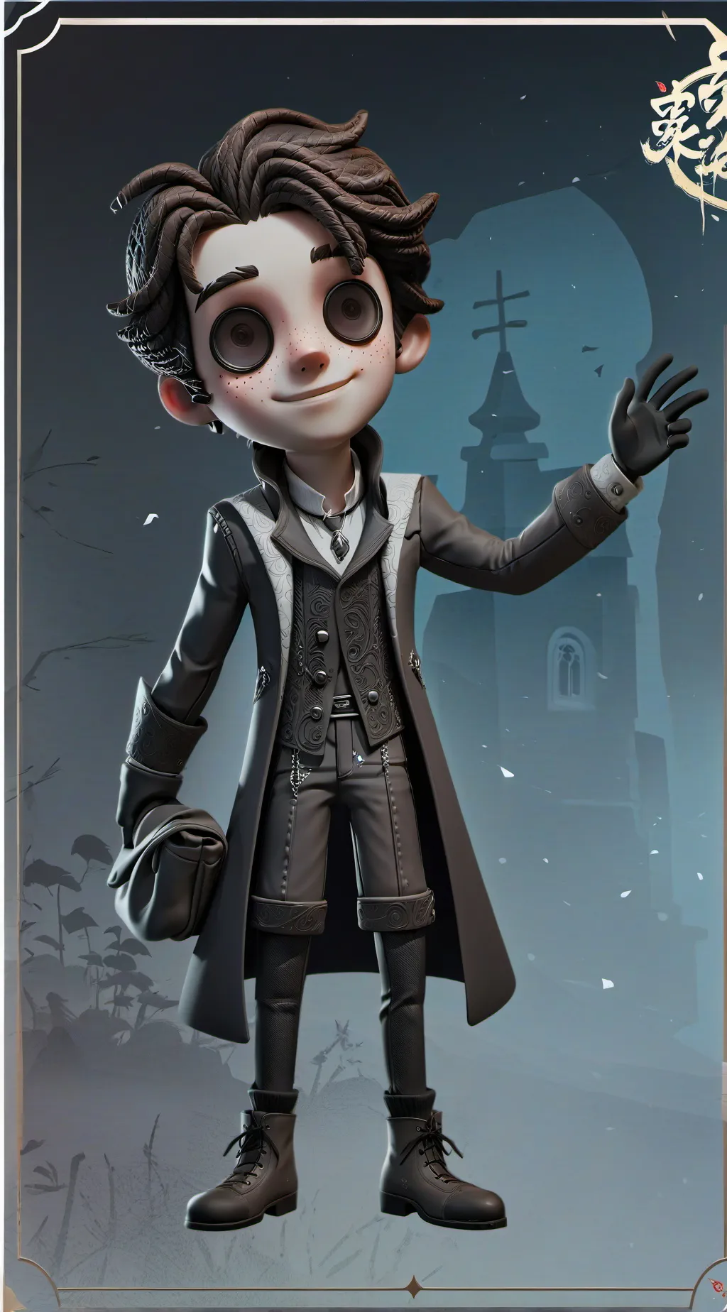 ai character: ANNOUNCEMENTS background