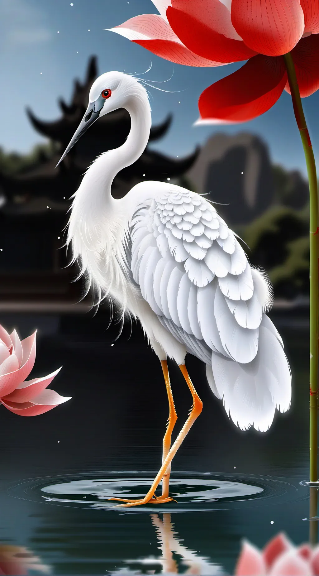 ai character: Battle background