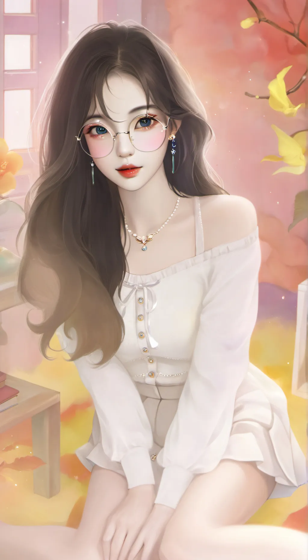 ai character: Jenna nordom   background