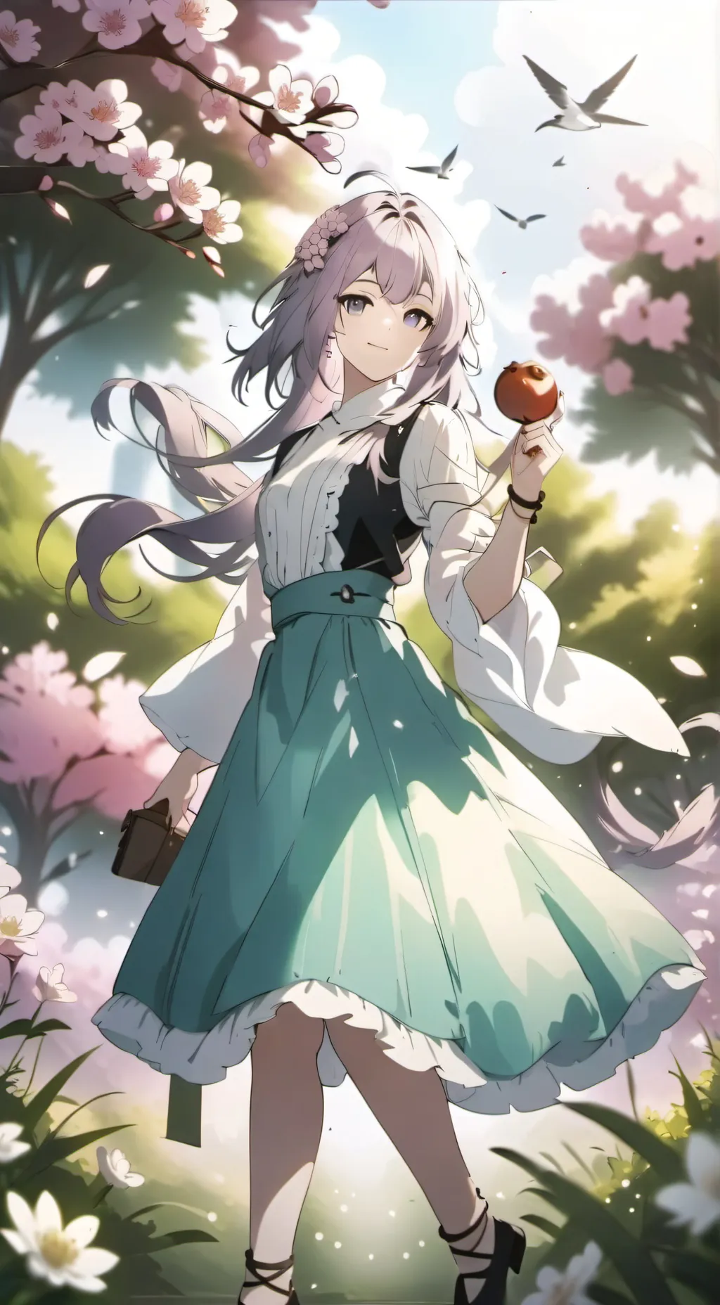 ai character: yumekira idk background