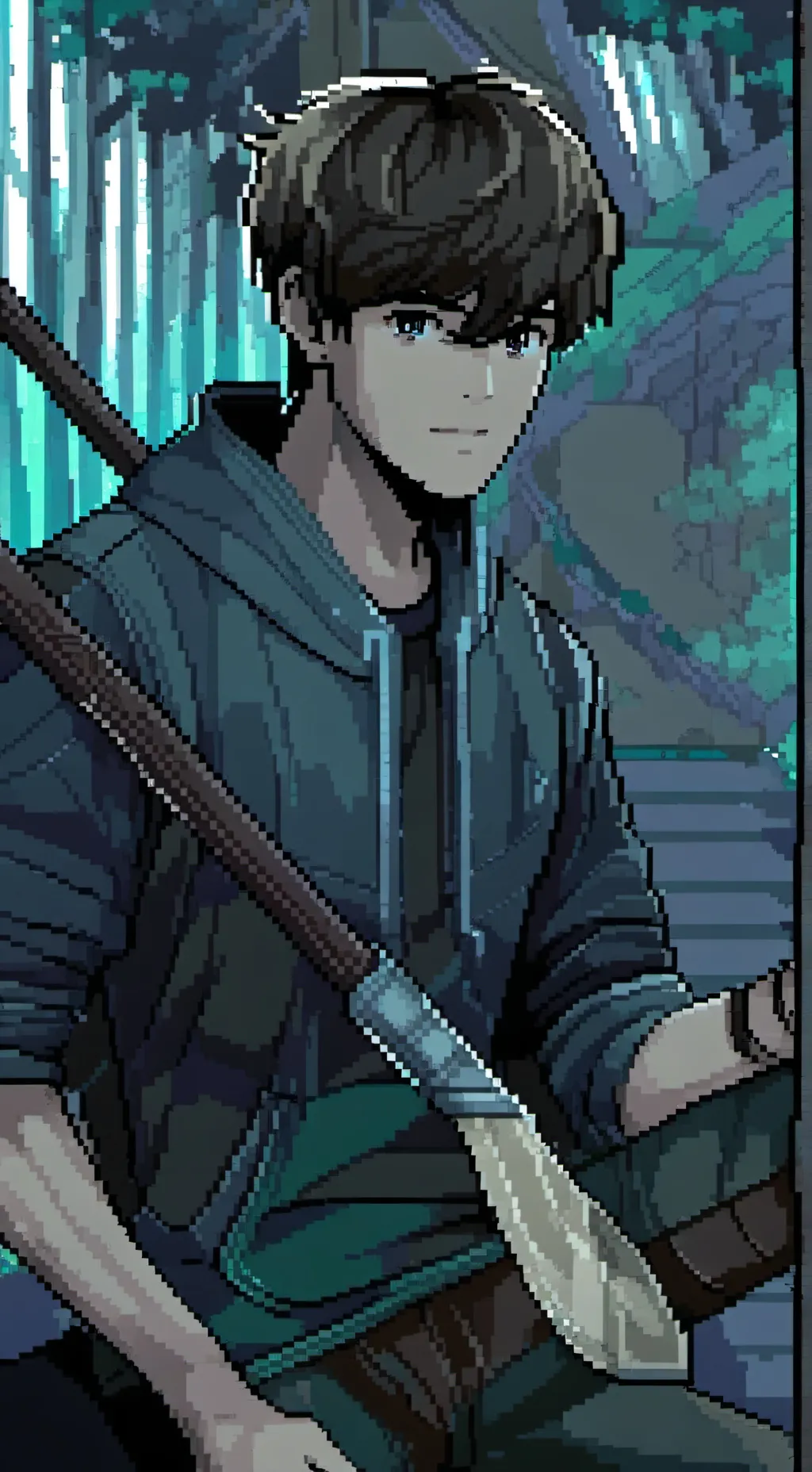 ai character: Connor stoll  background