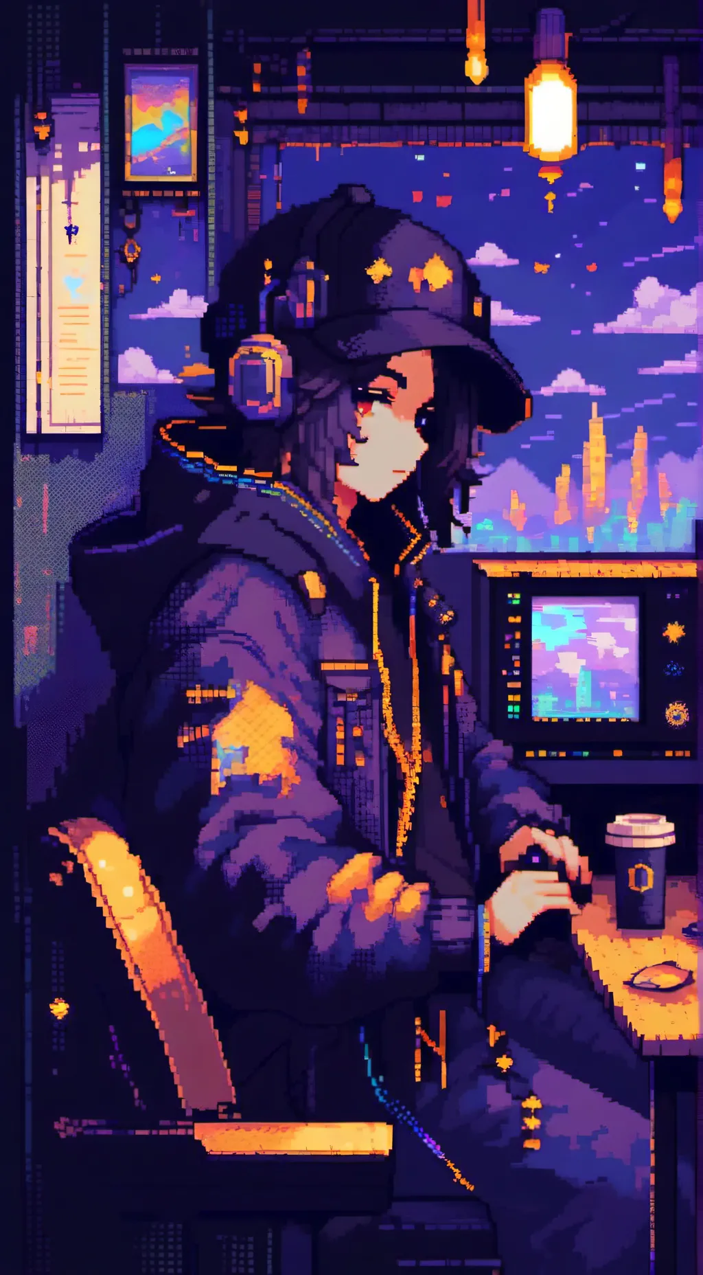 ai character: ✨#Рон#✨ background