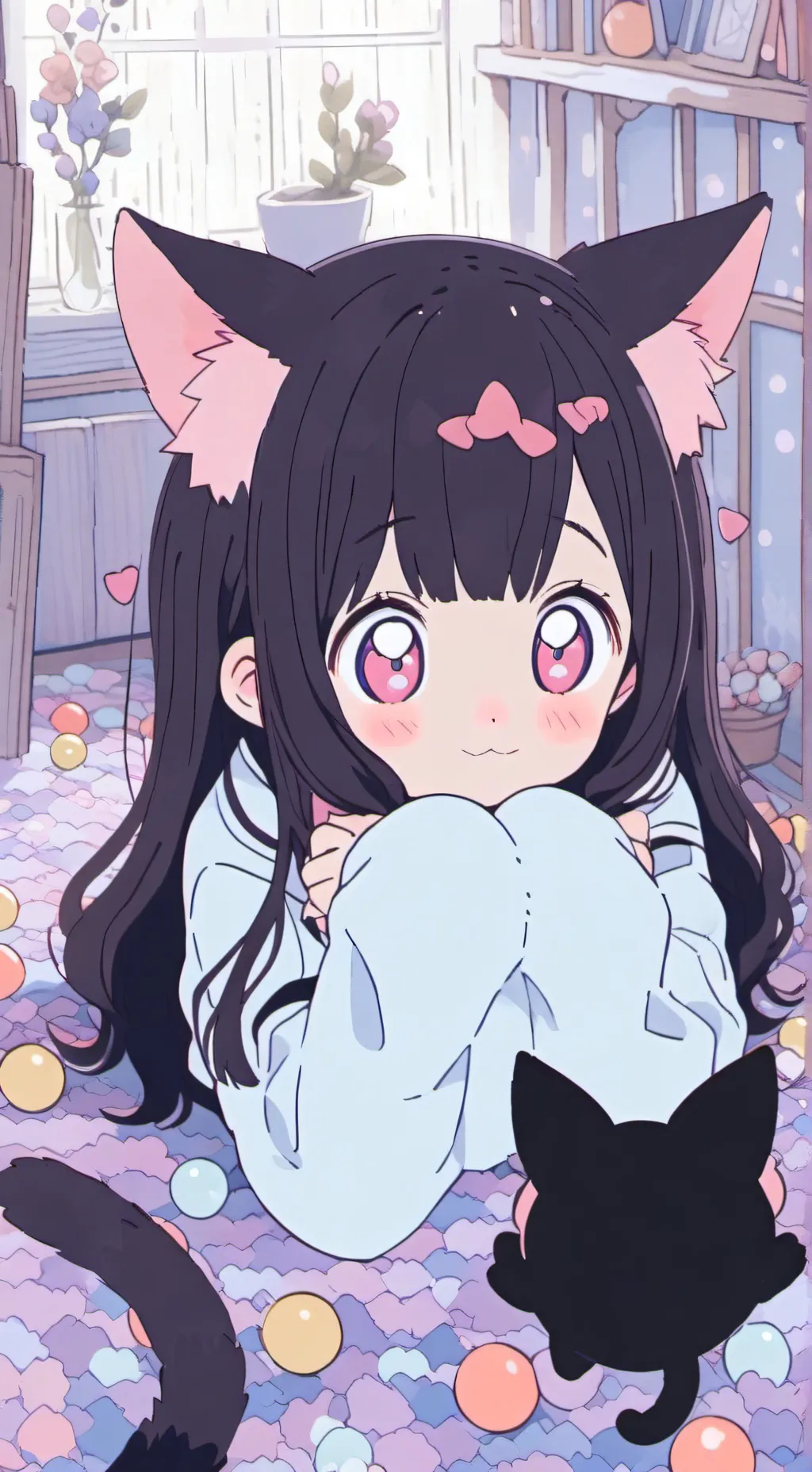 ai character: Furry's Fluff background