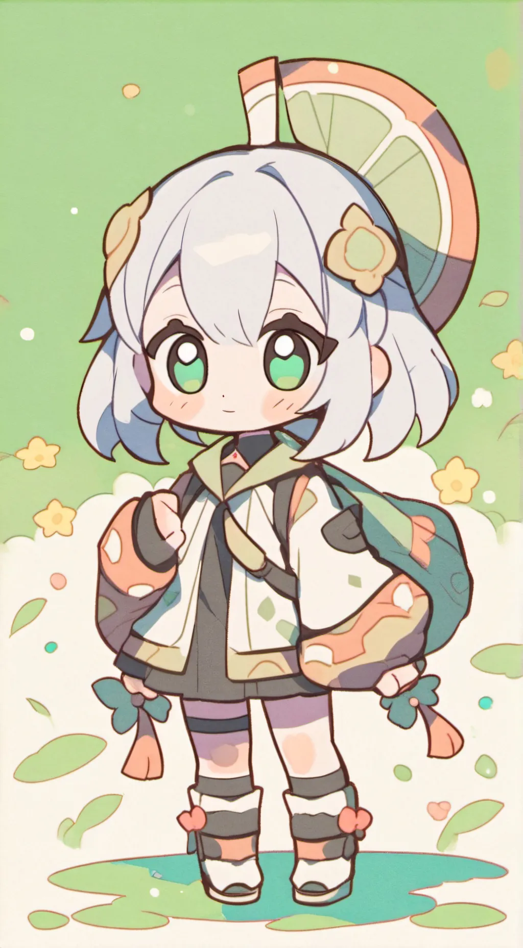 ai character: dandy's world  background