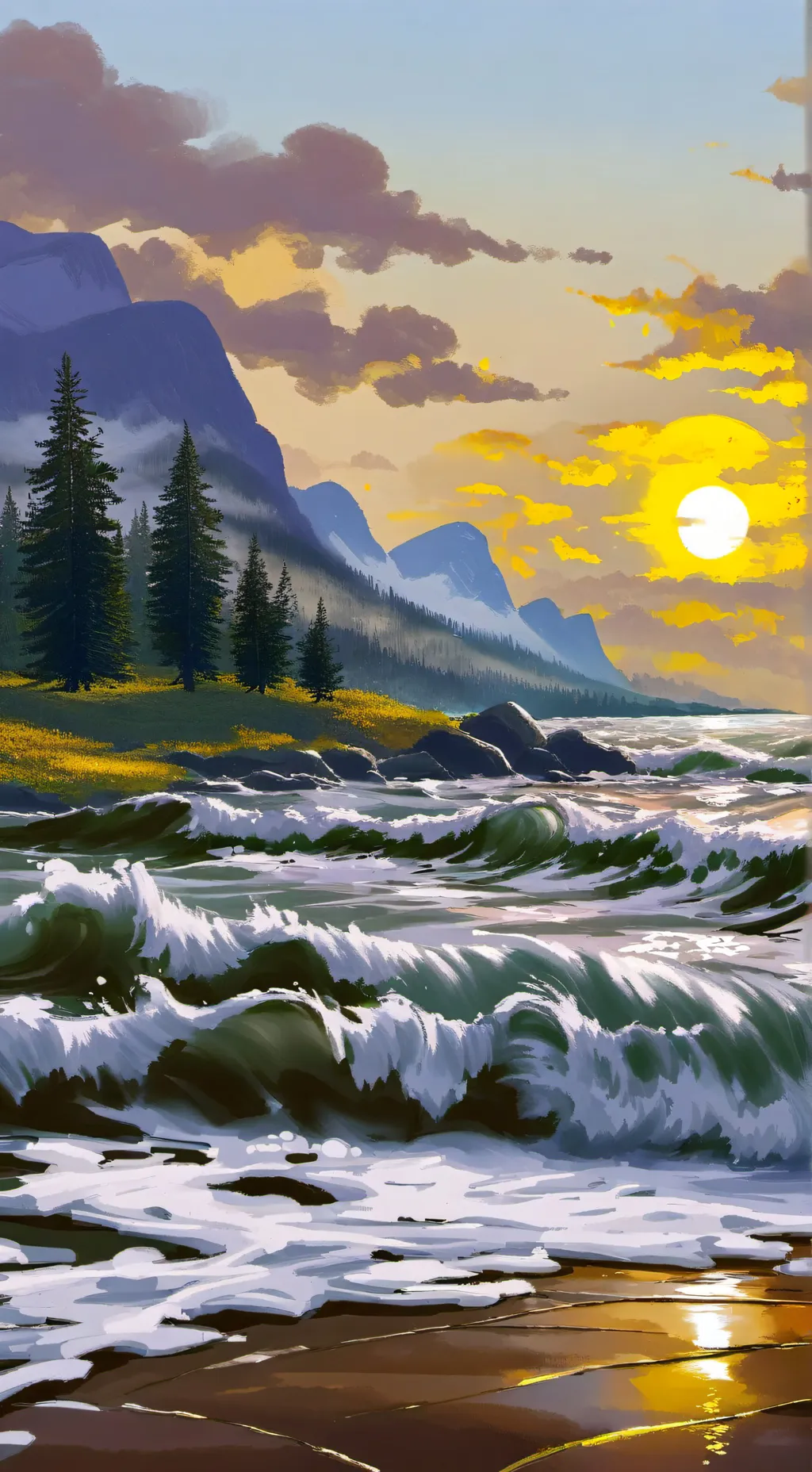 ai character: Парк П background