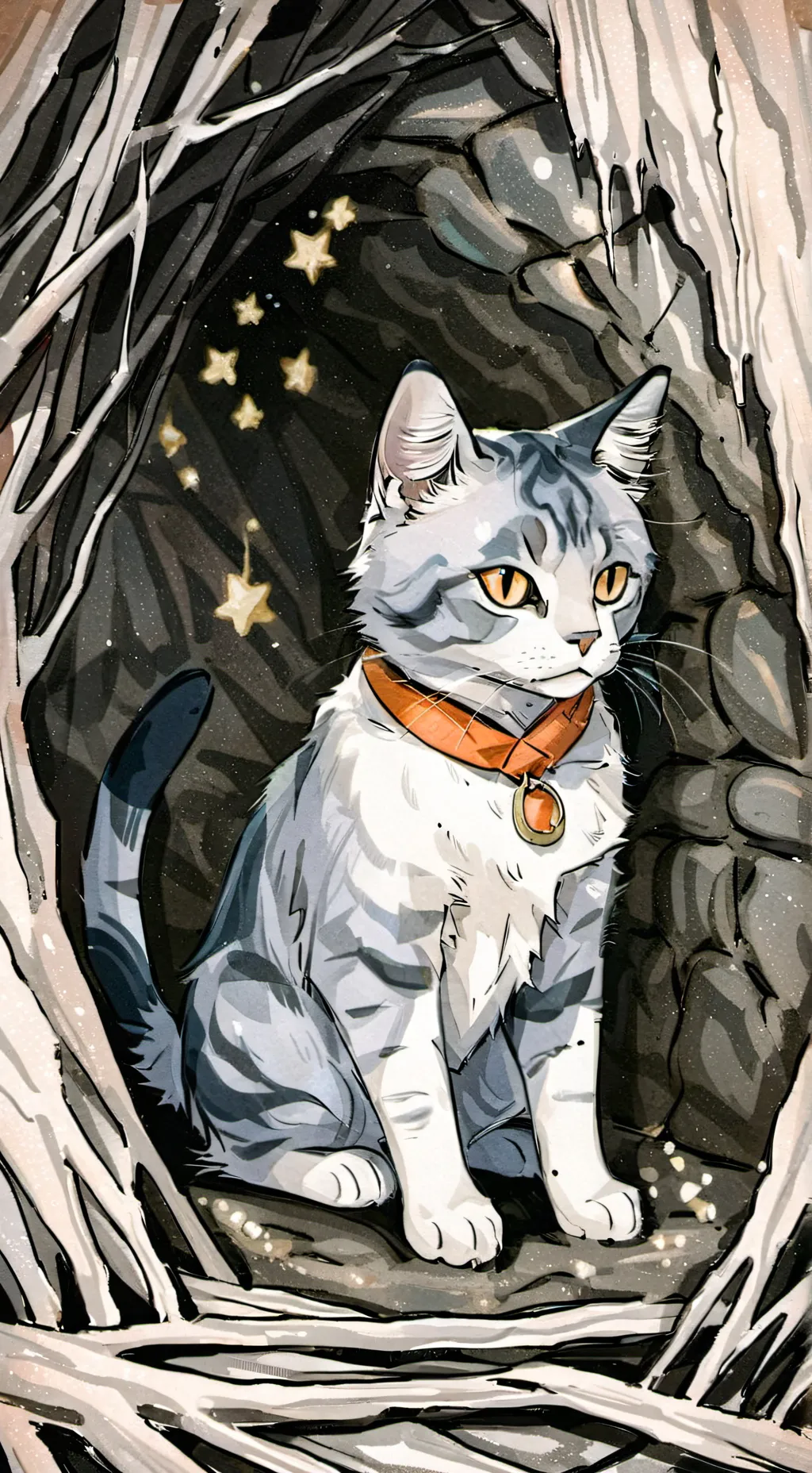 ai character: Auttumn'star background