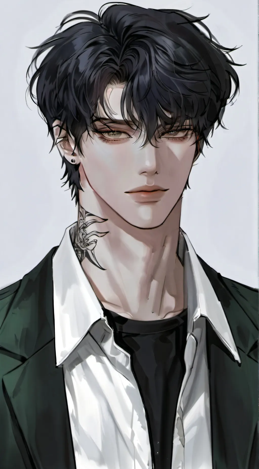 ai character: Damien background