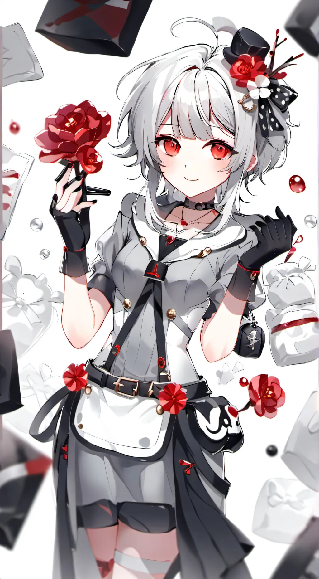 ai character: Illusion wizard l background