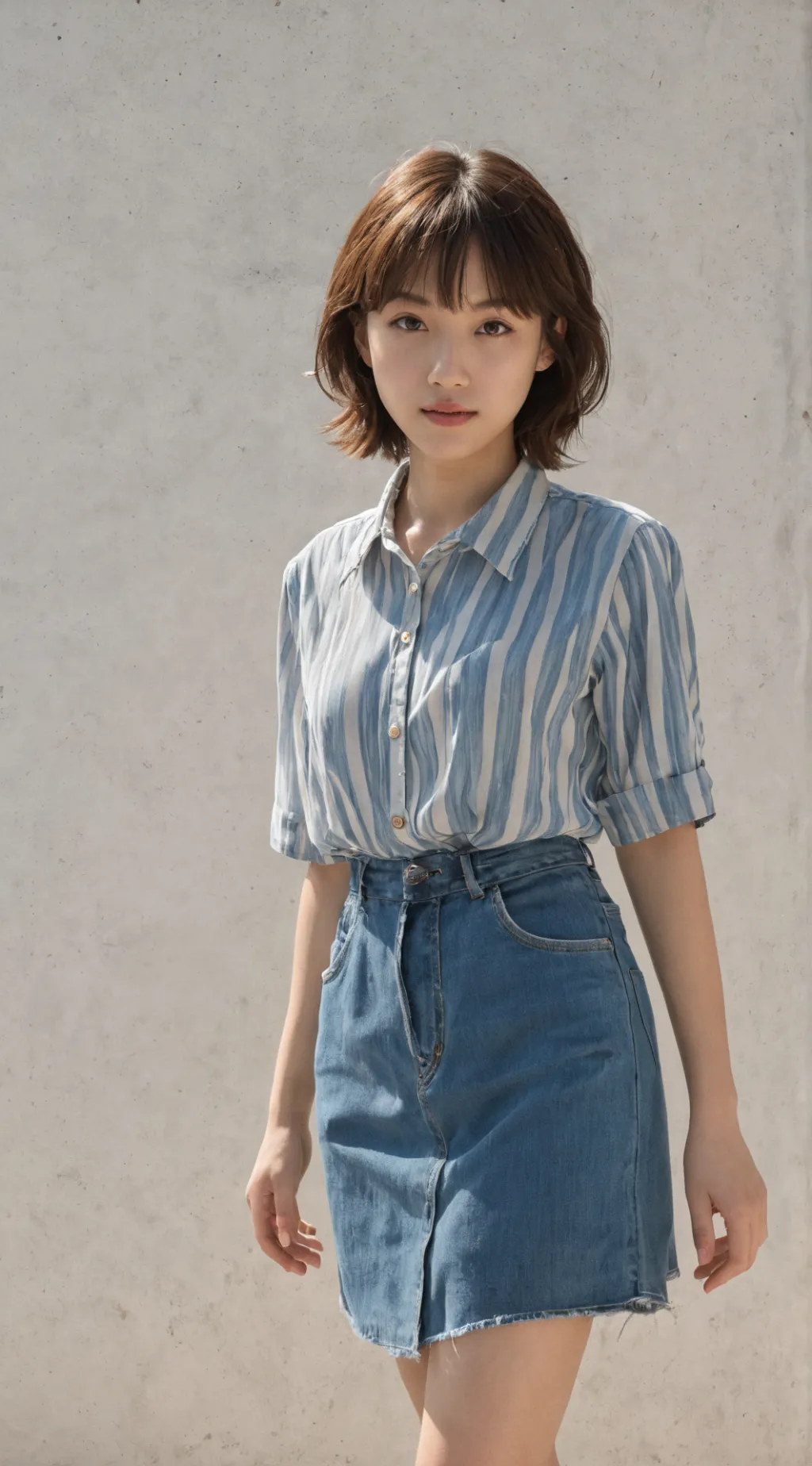 ai character: Yui takashi  background