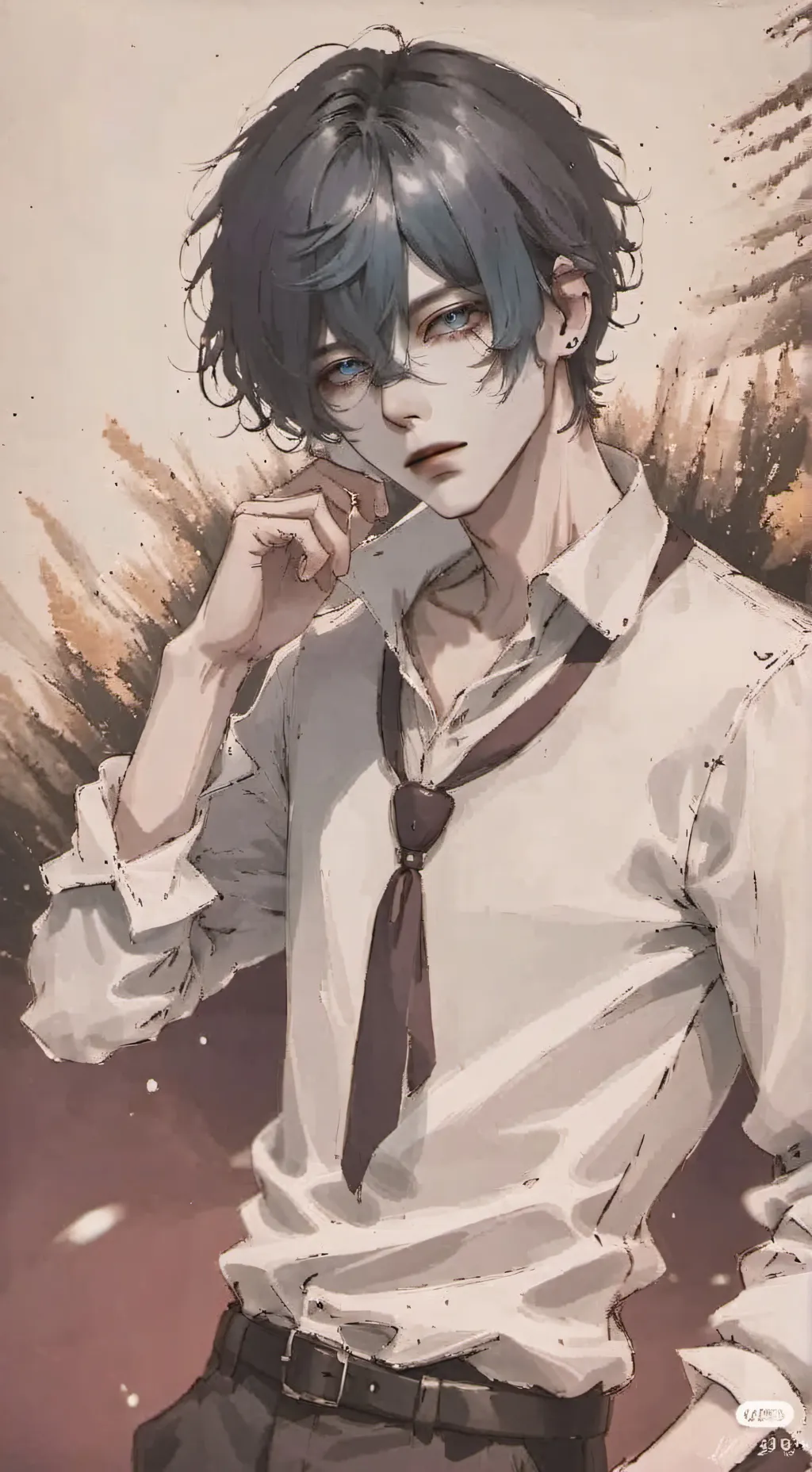 ai character: ☆fenix☆  background