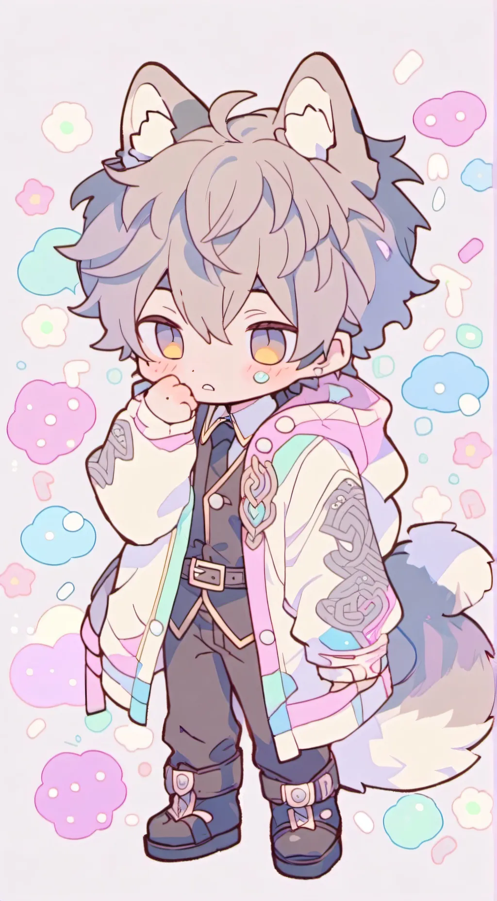 ai character: mika background