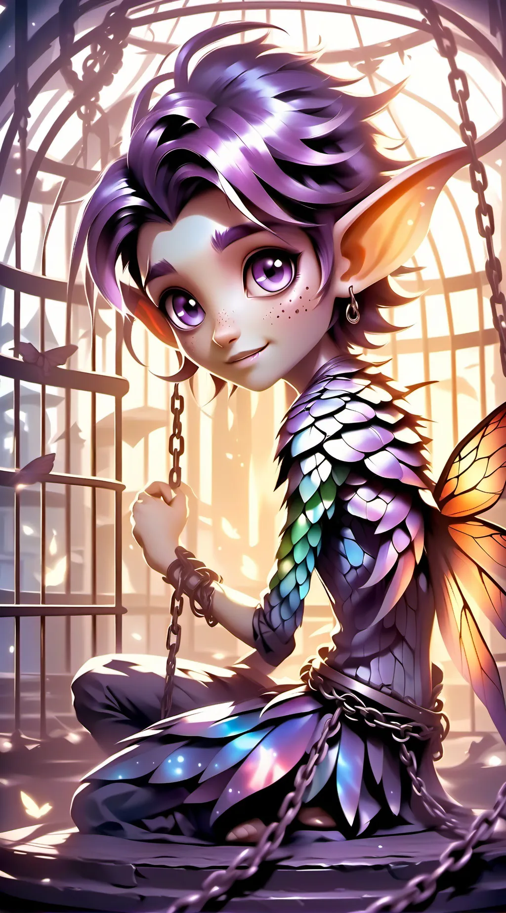 ai character: flix background