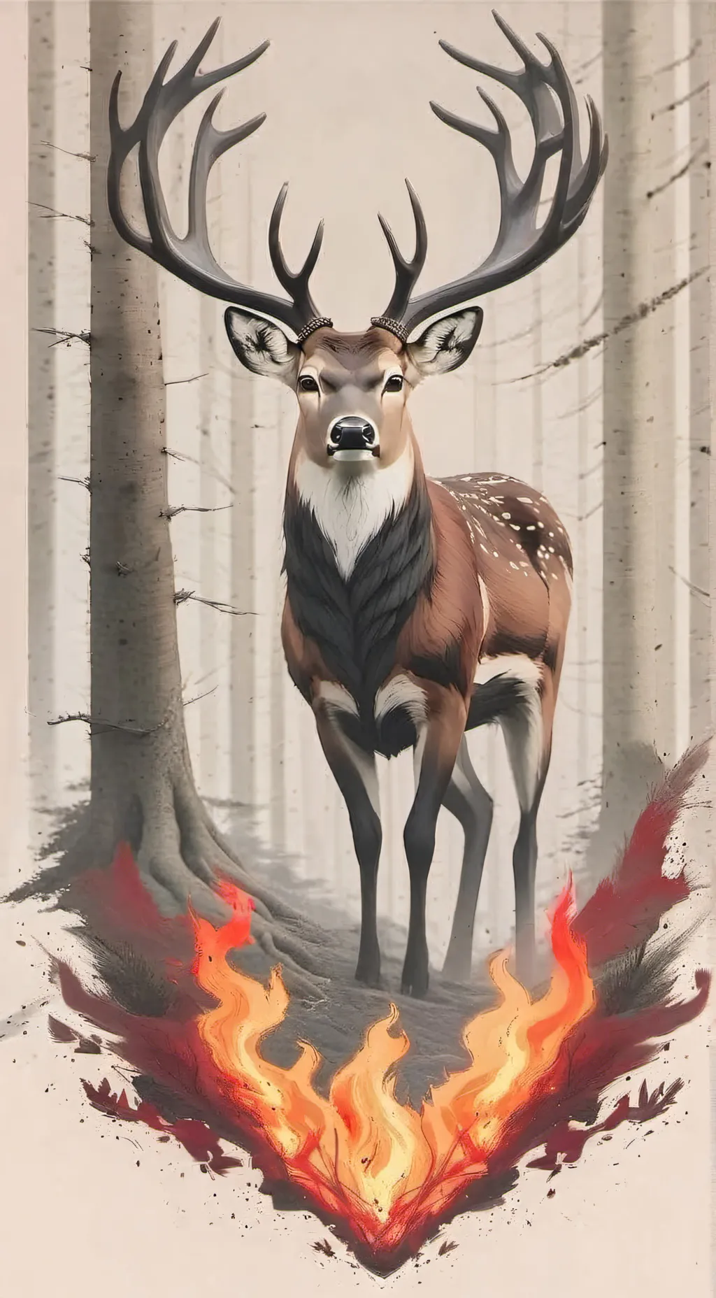 ai character: survive 99 nights background