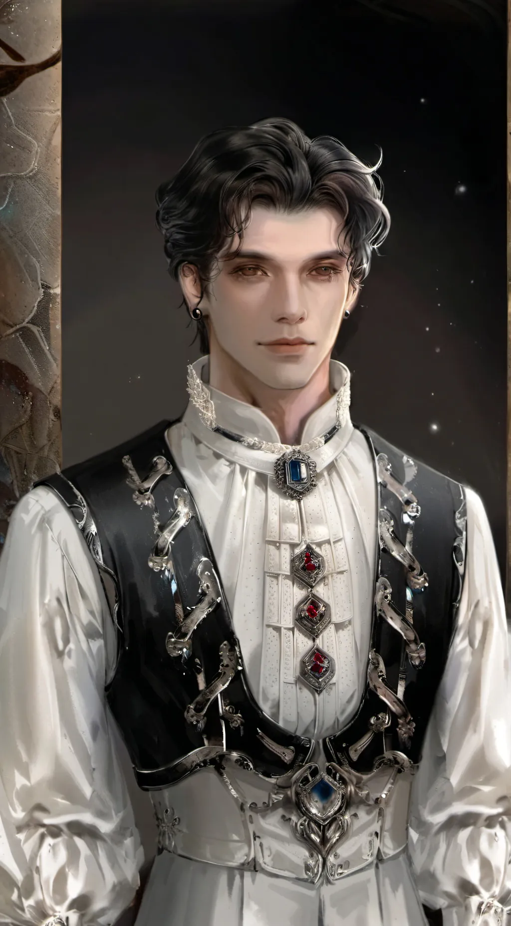 ai character: Roland Evory background