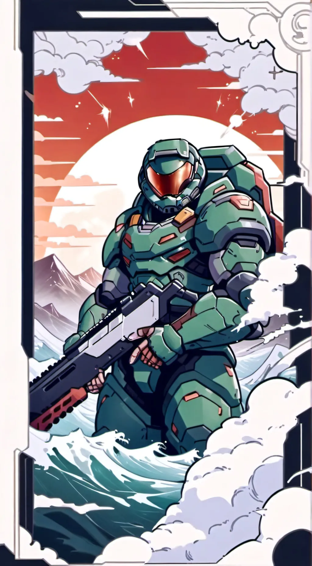 ai character: game character background