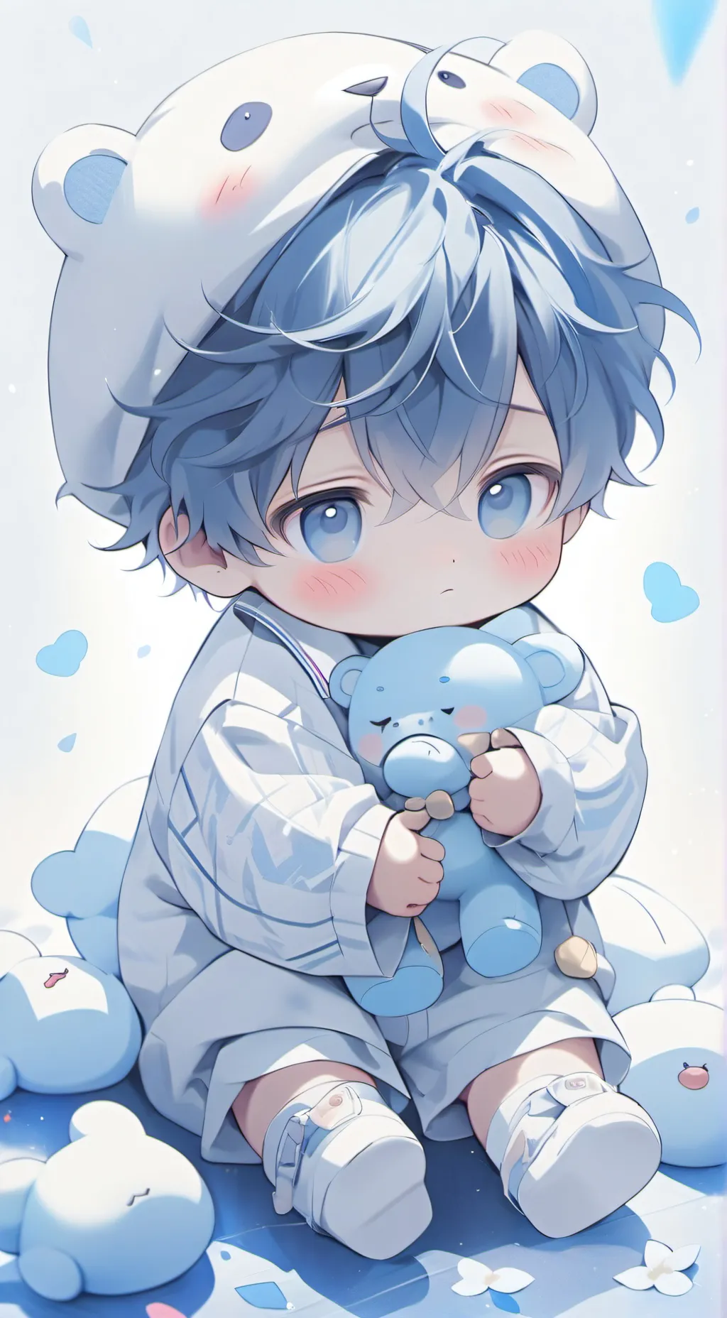 ai character: Froyo background