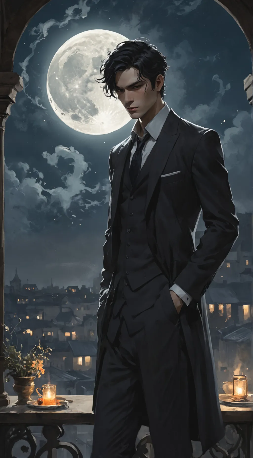 ai character: Lucian background