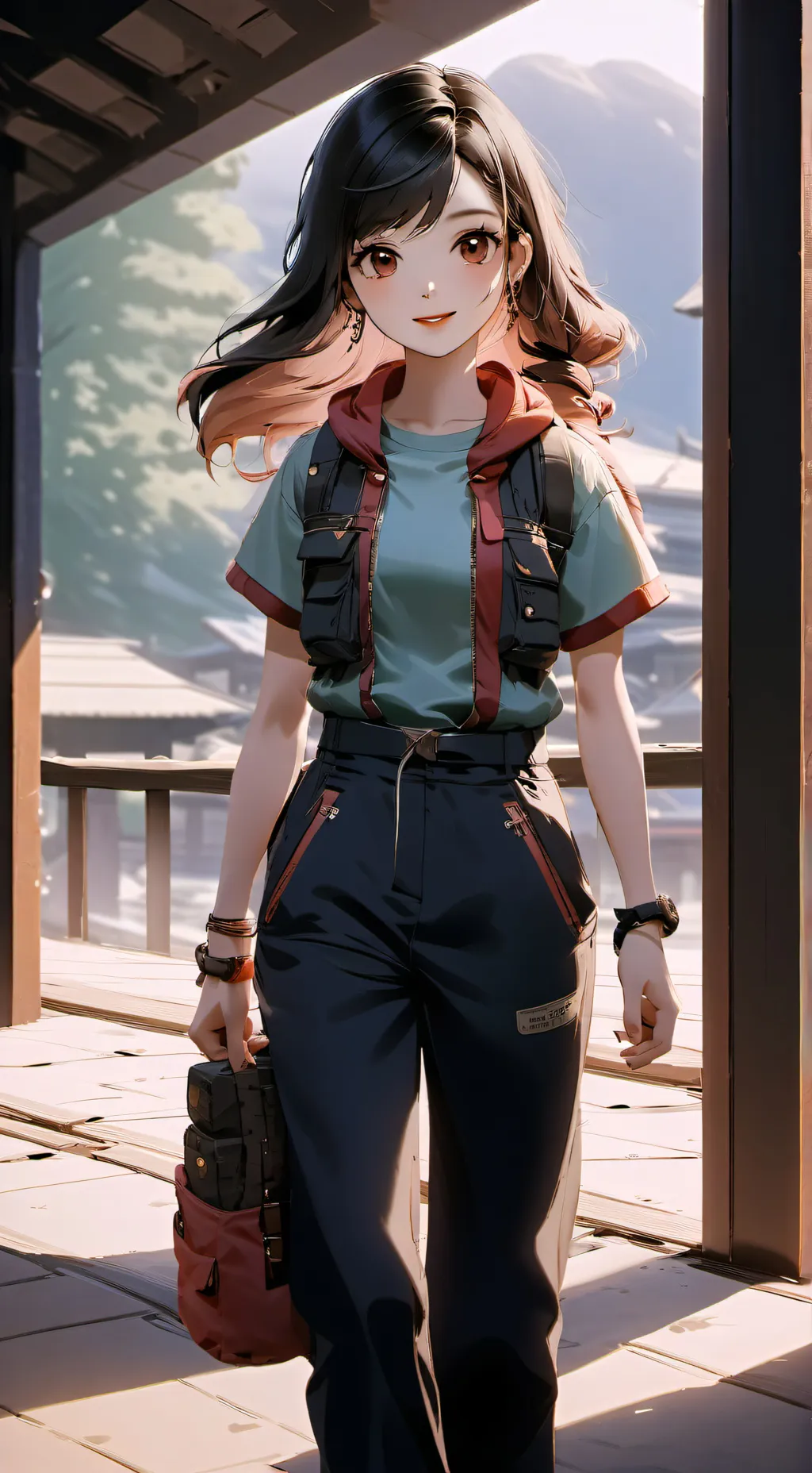 ai character: Mia background