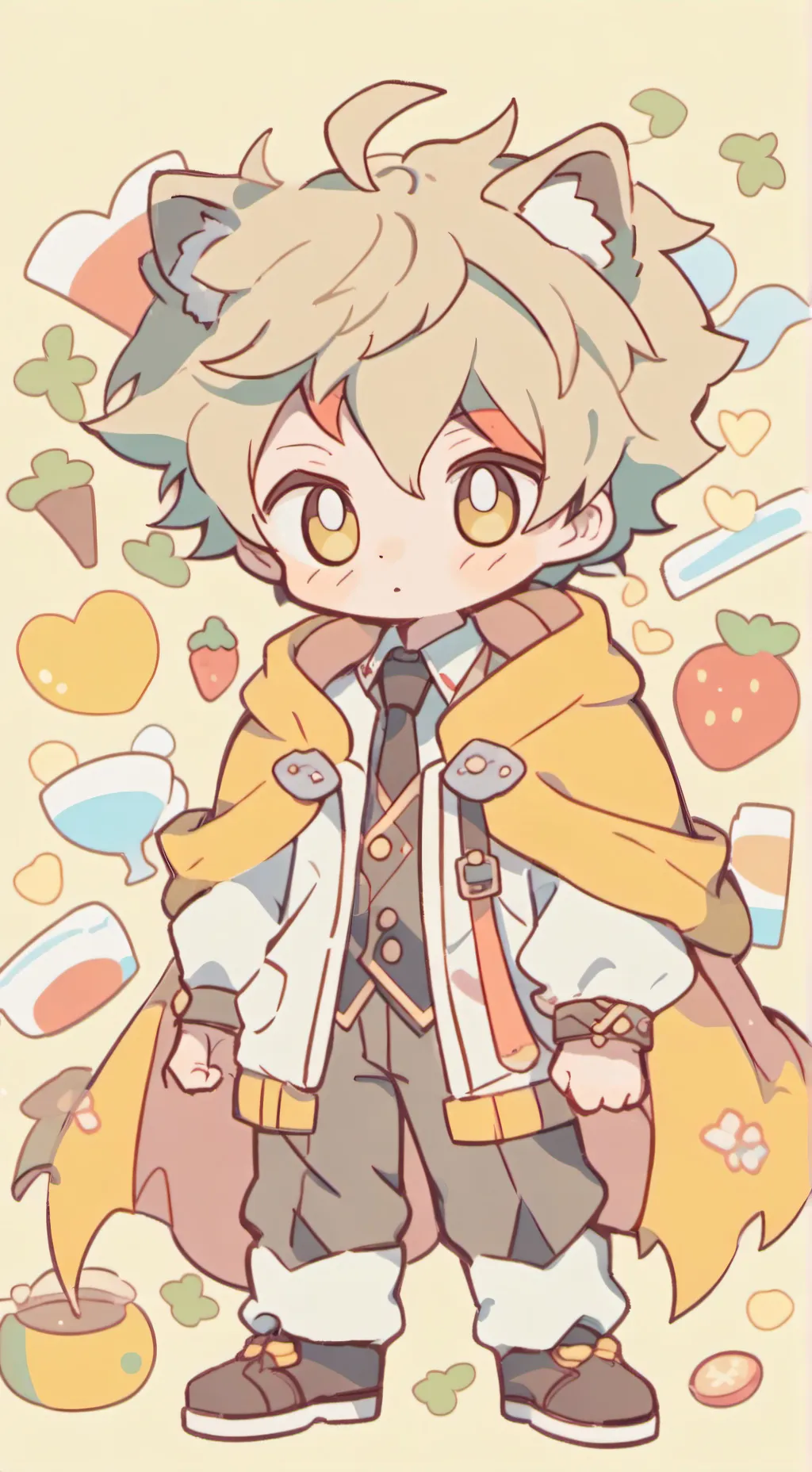 ai character: Cutie 🥰 🎀 background