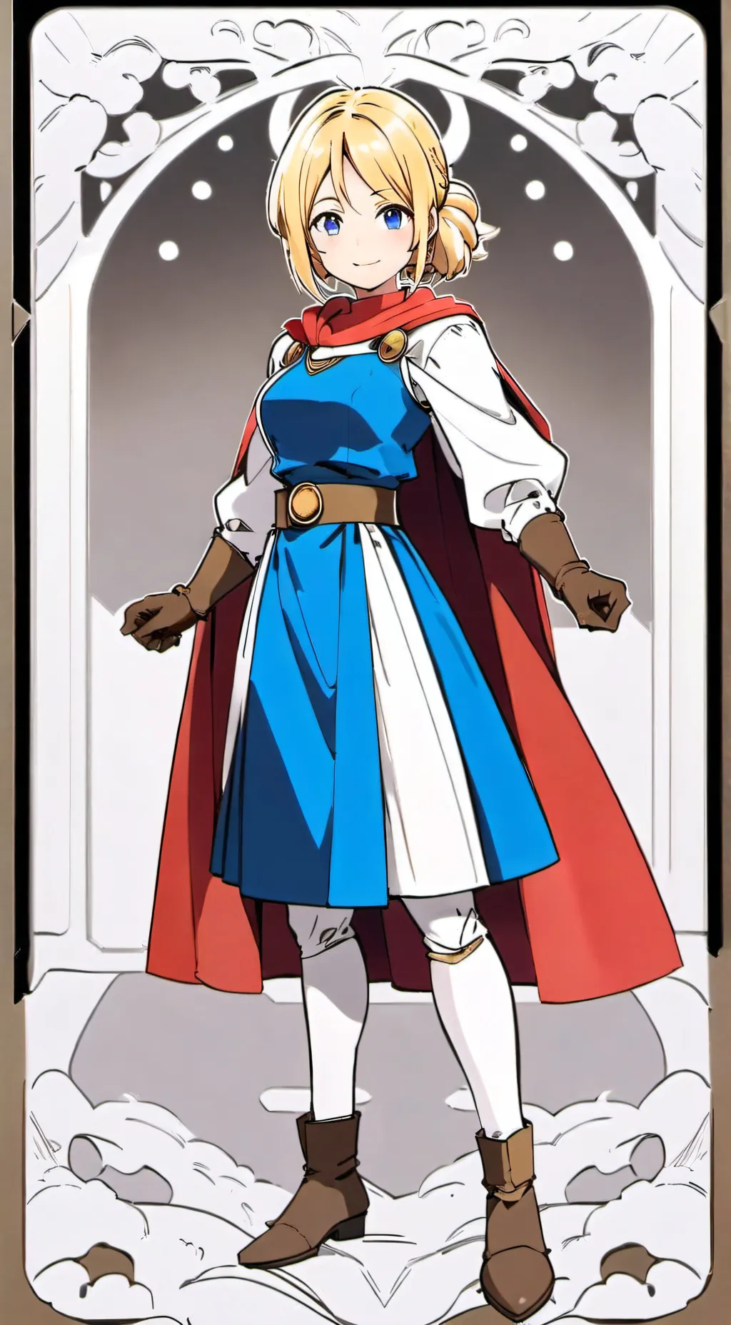 ai character: Francette background