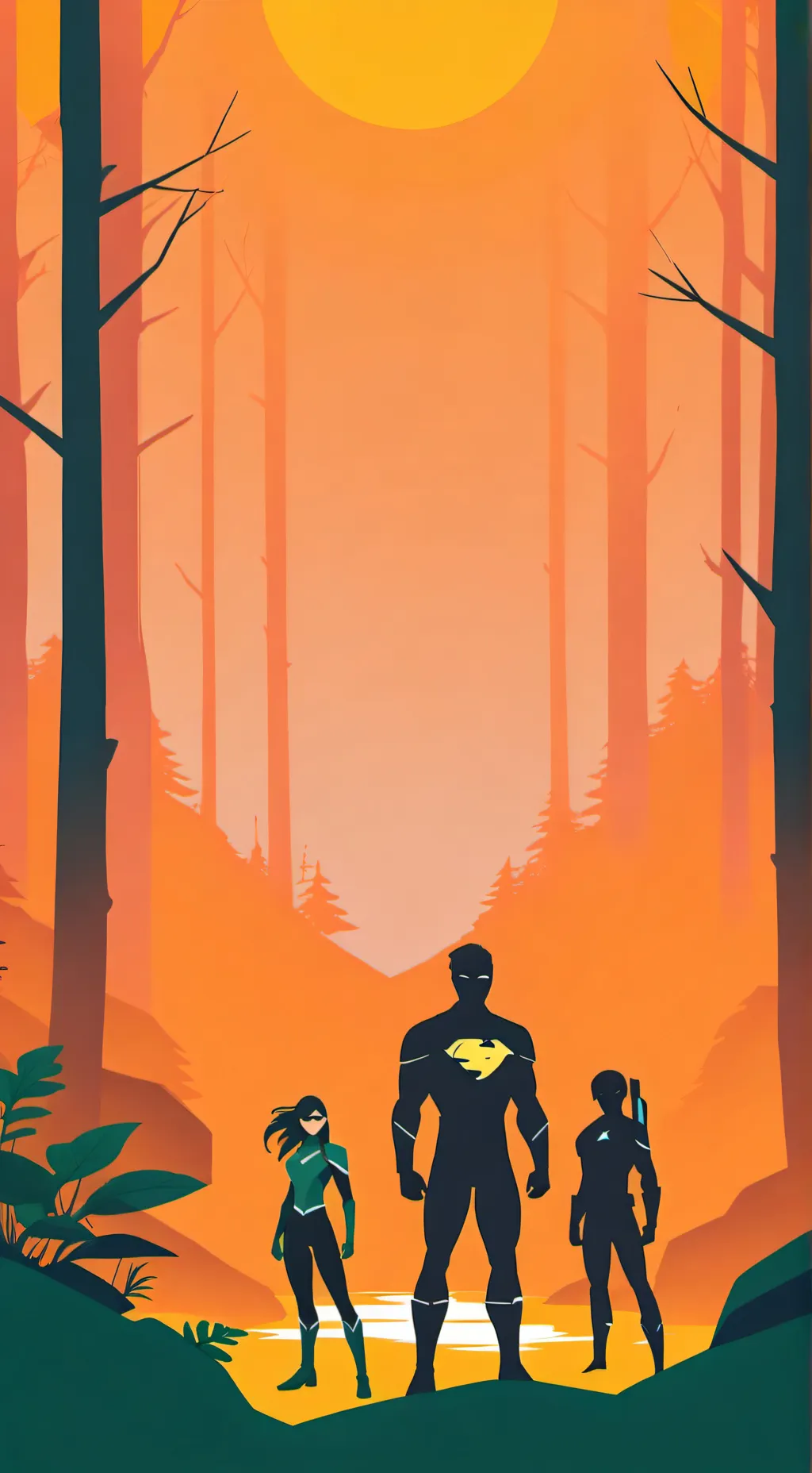 ai character: Young justice background