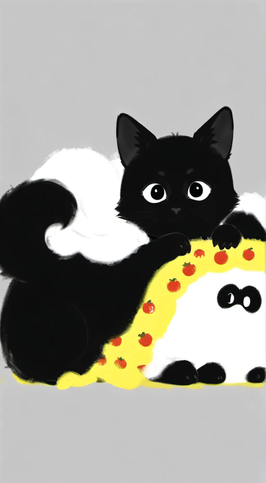 ai character: ⭐ and JJ and cat background