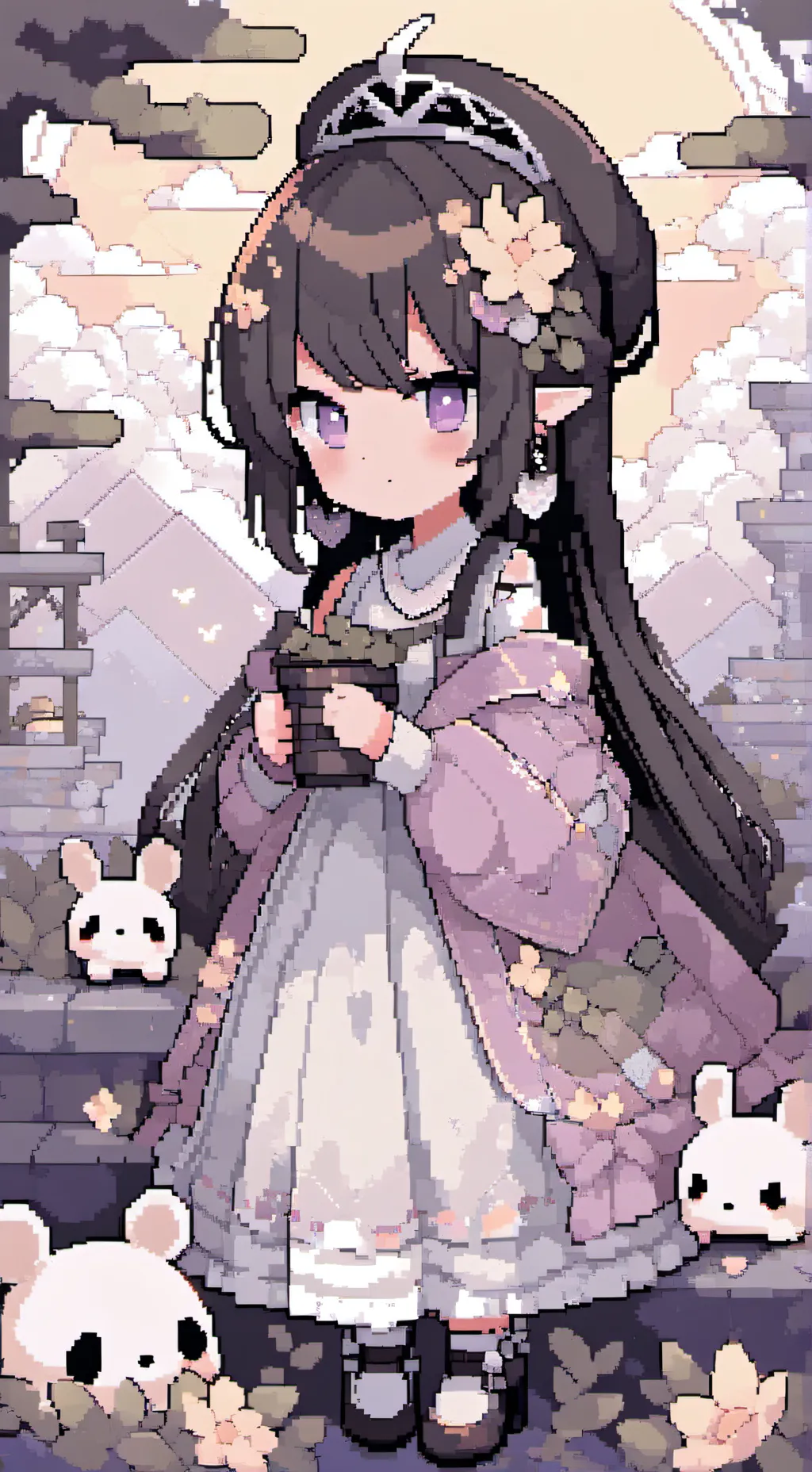 ai character: Sprunki karen  background