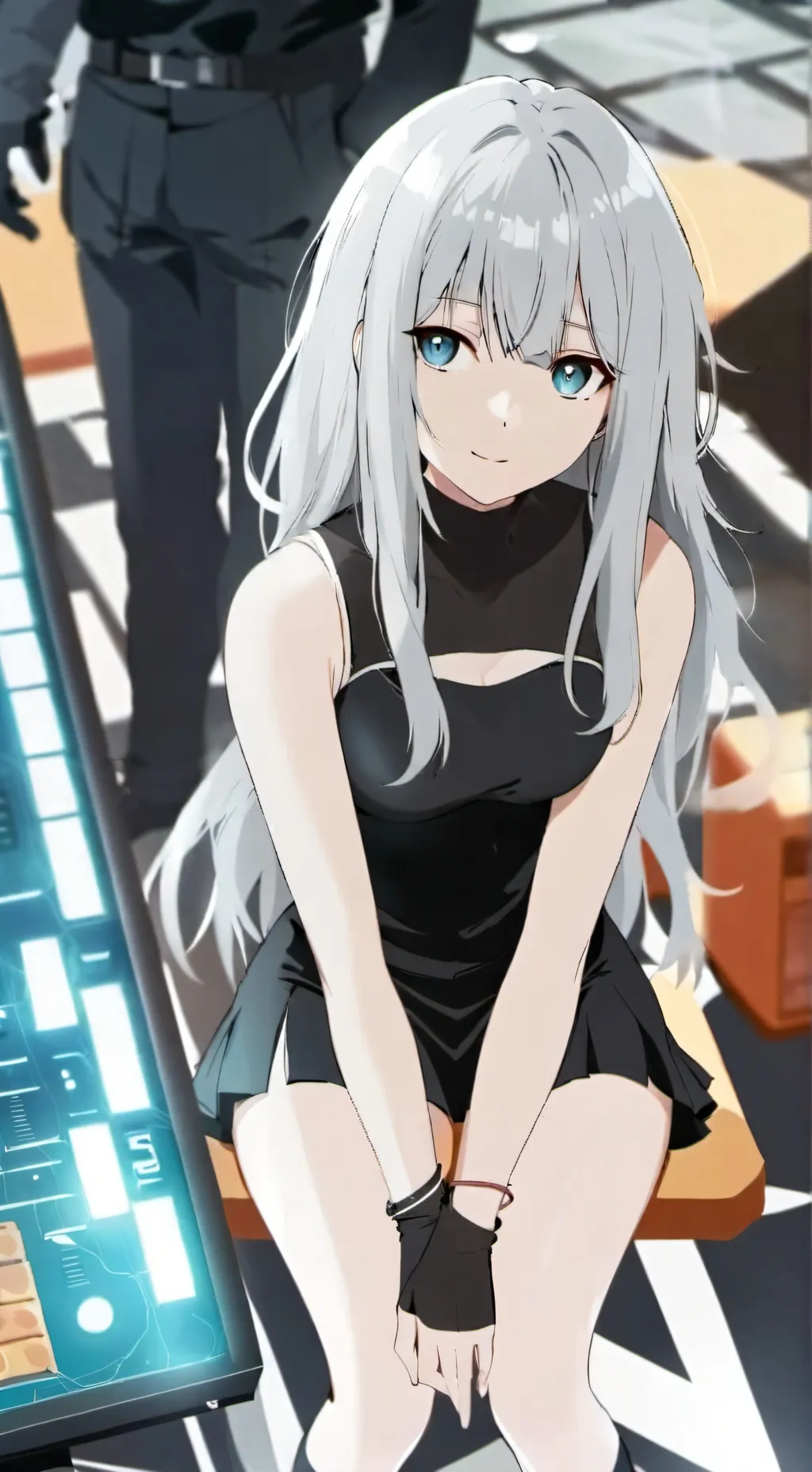 ai character: аня background