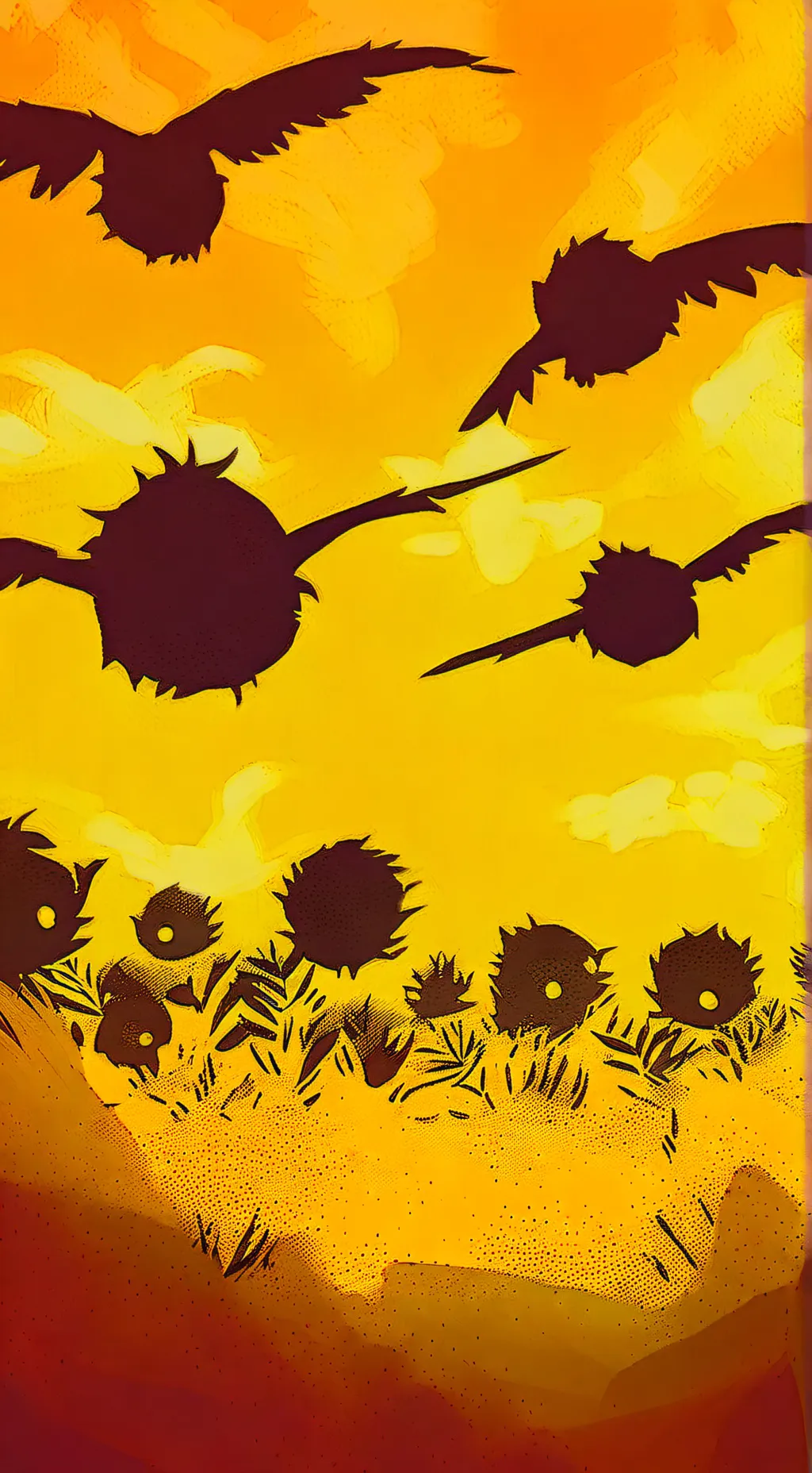 ai character: we got caught...  background