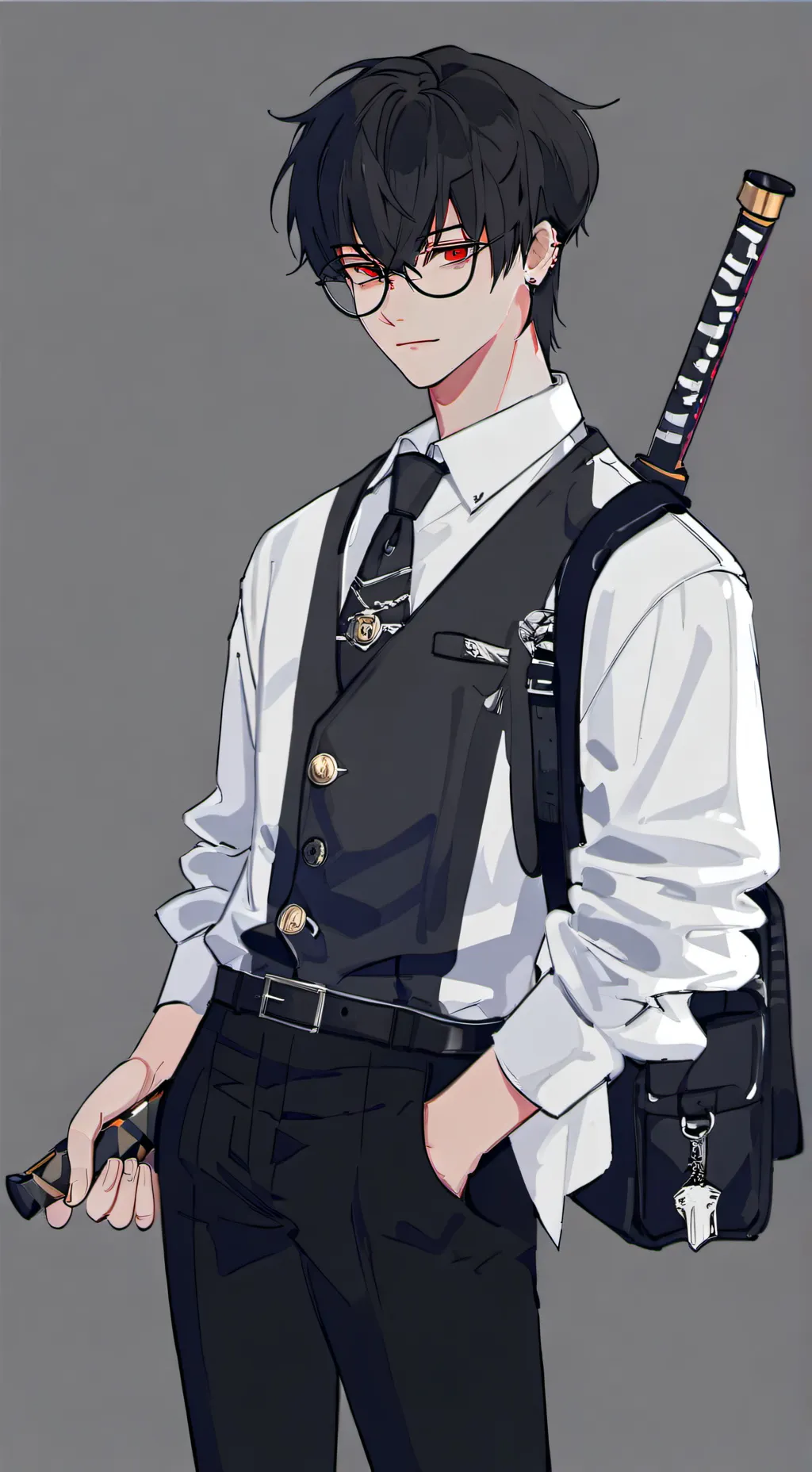 ai character: Valentino(Val) background