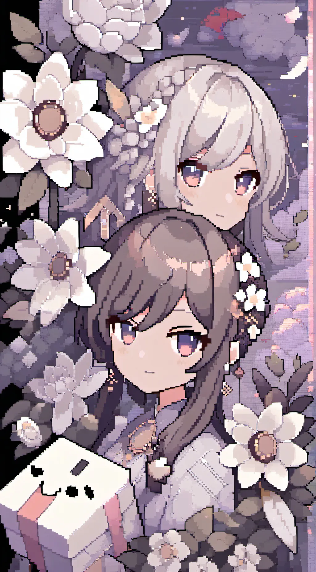 ai character: iza y nia background